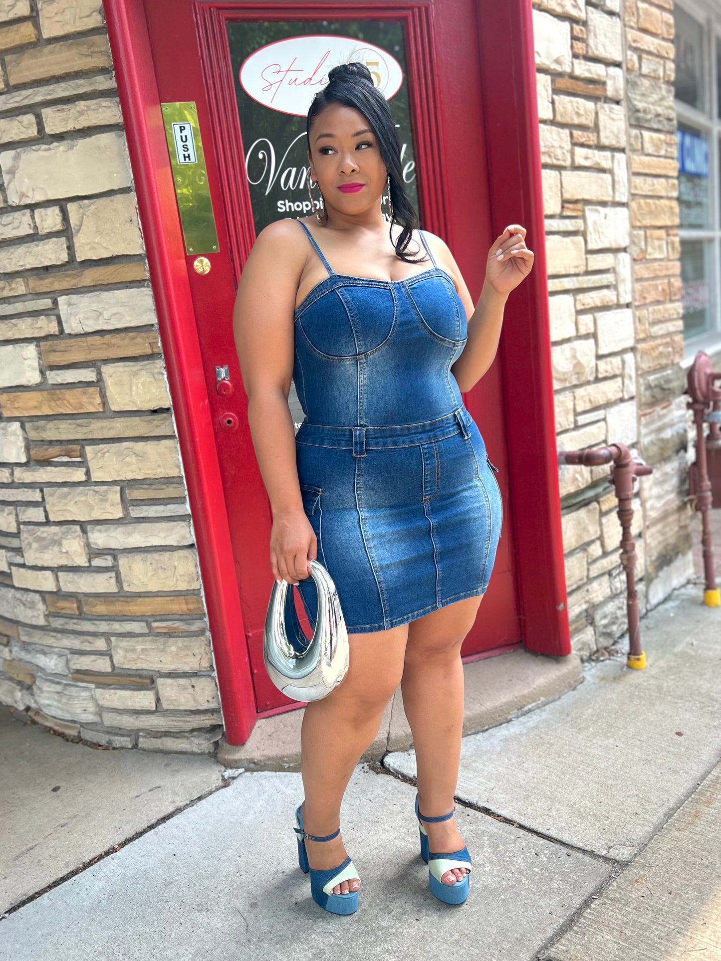 Denim Kolbi Dress