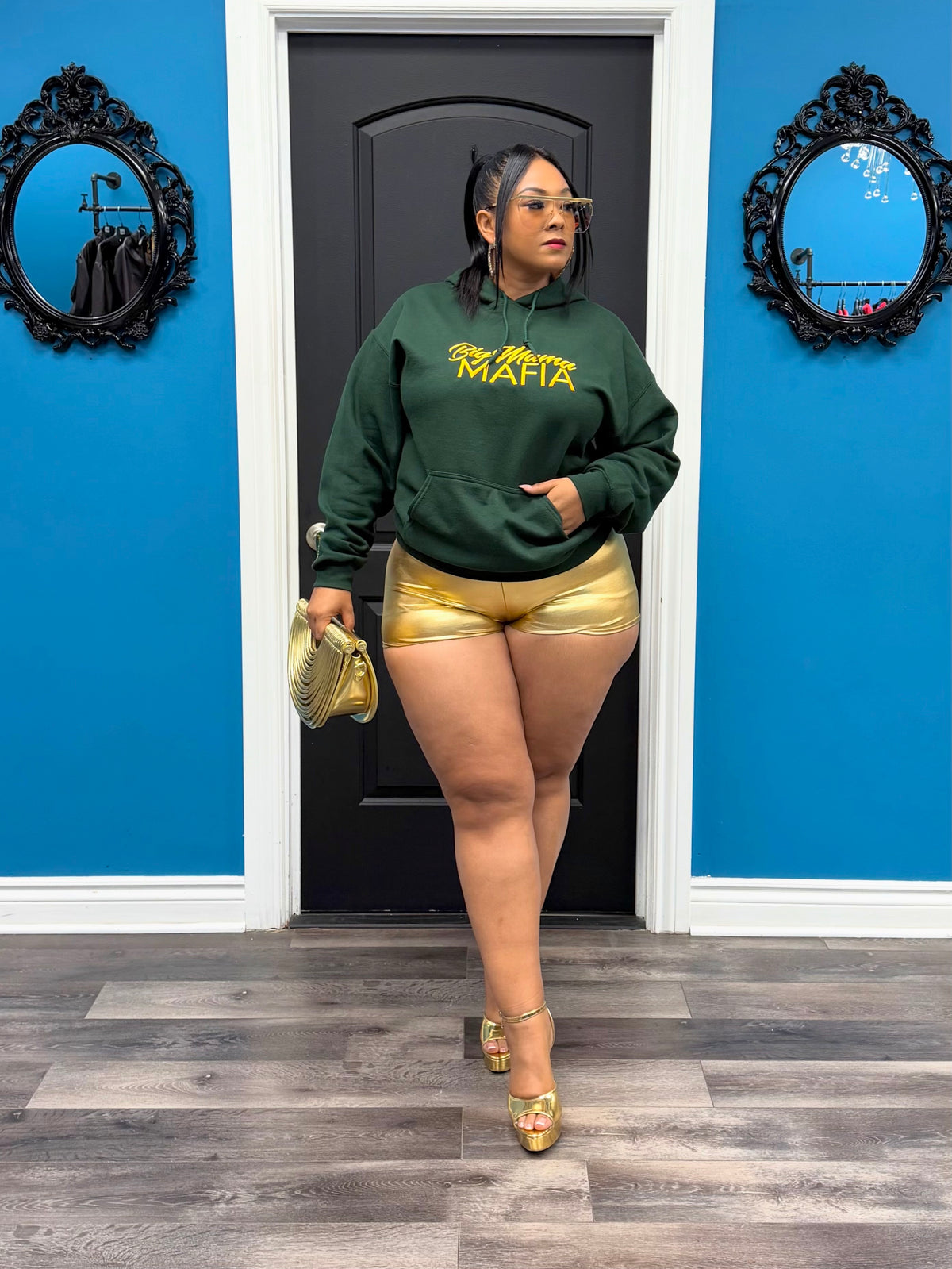 Green BMM Hooded Sweatshirt
