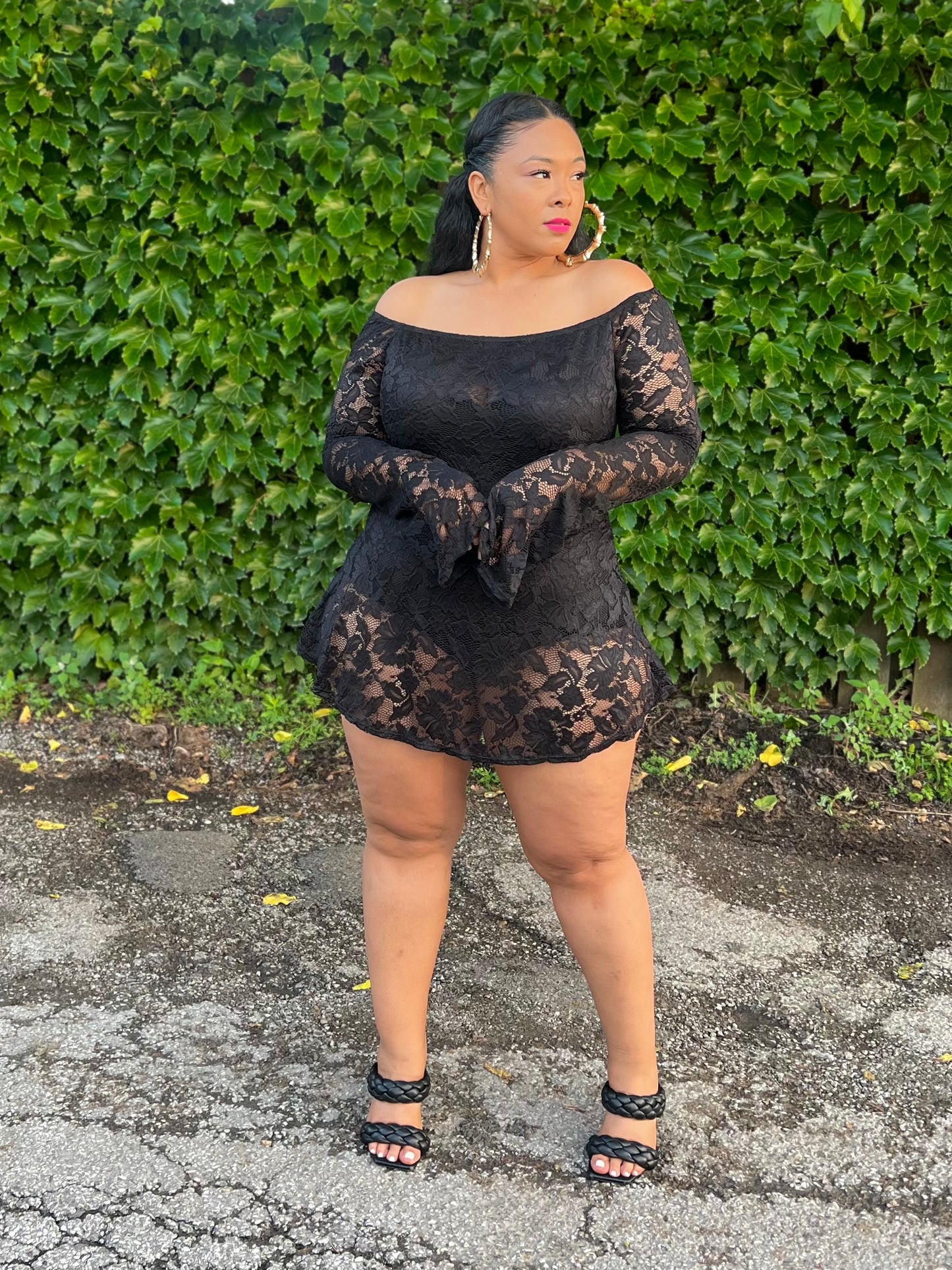 Black Fairy Mini Dress