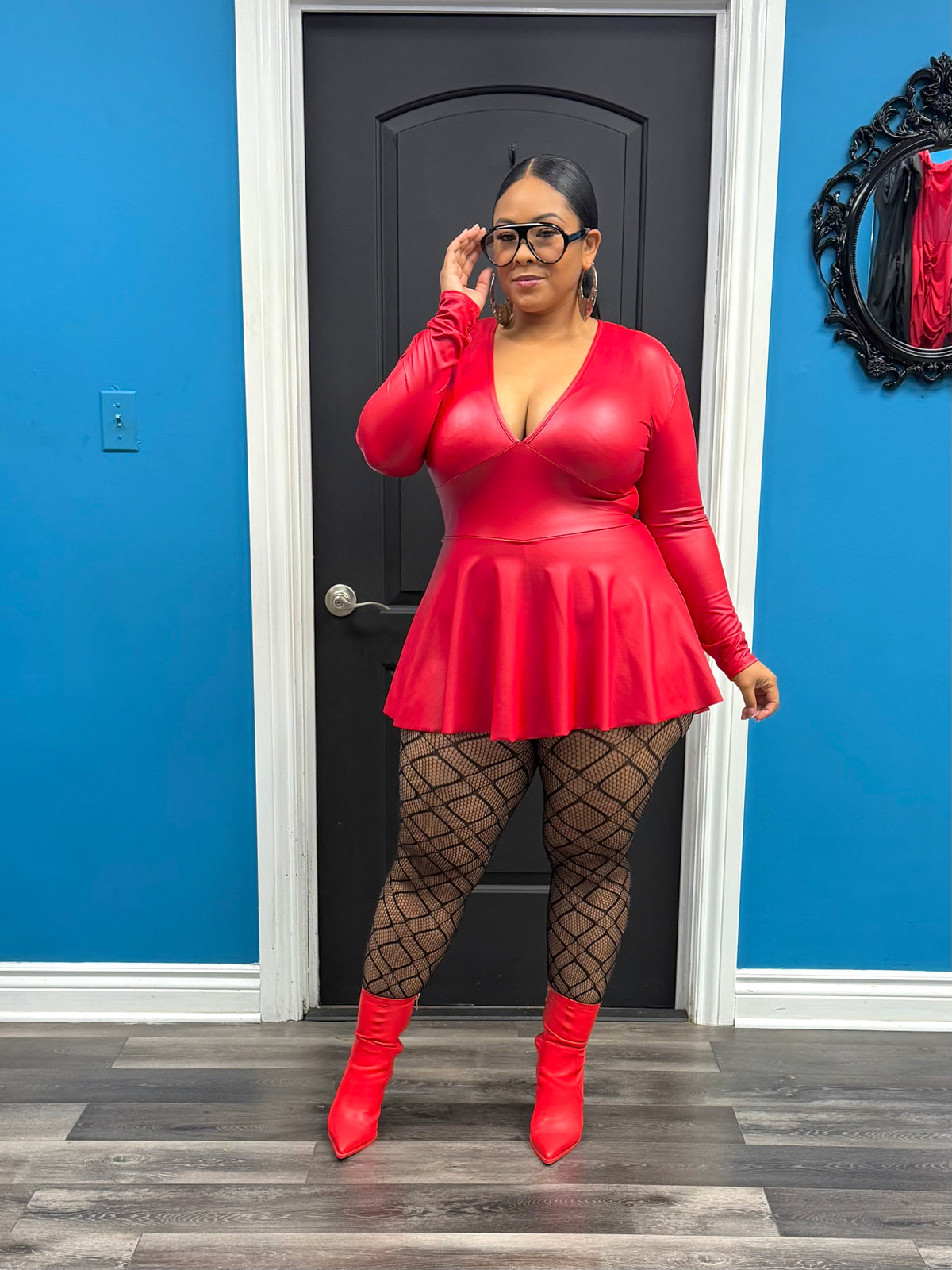 Red LaShai Dress