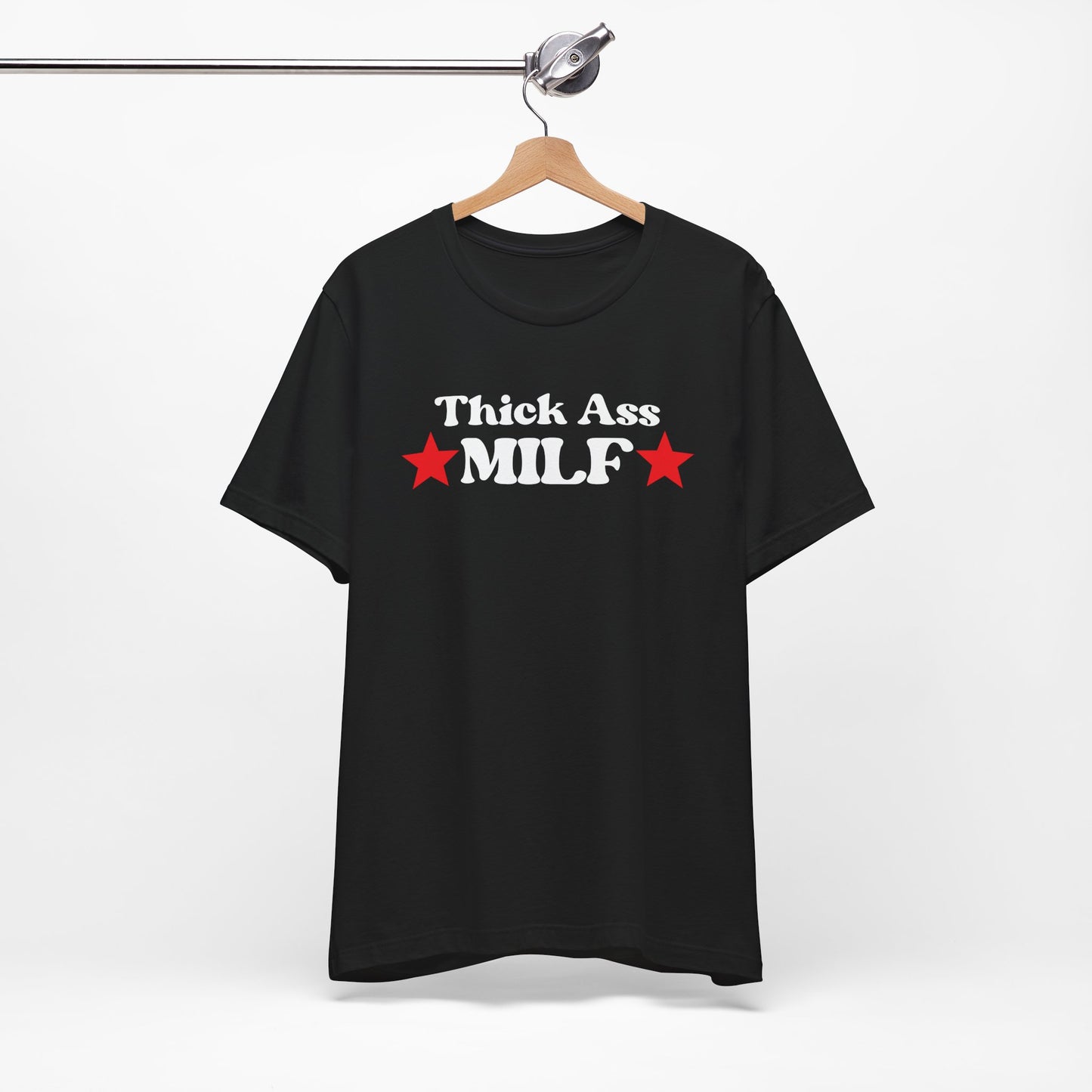 Black/White Thick MILF Tee