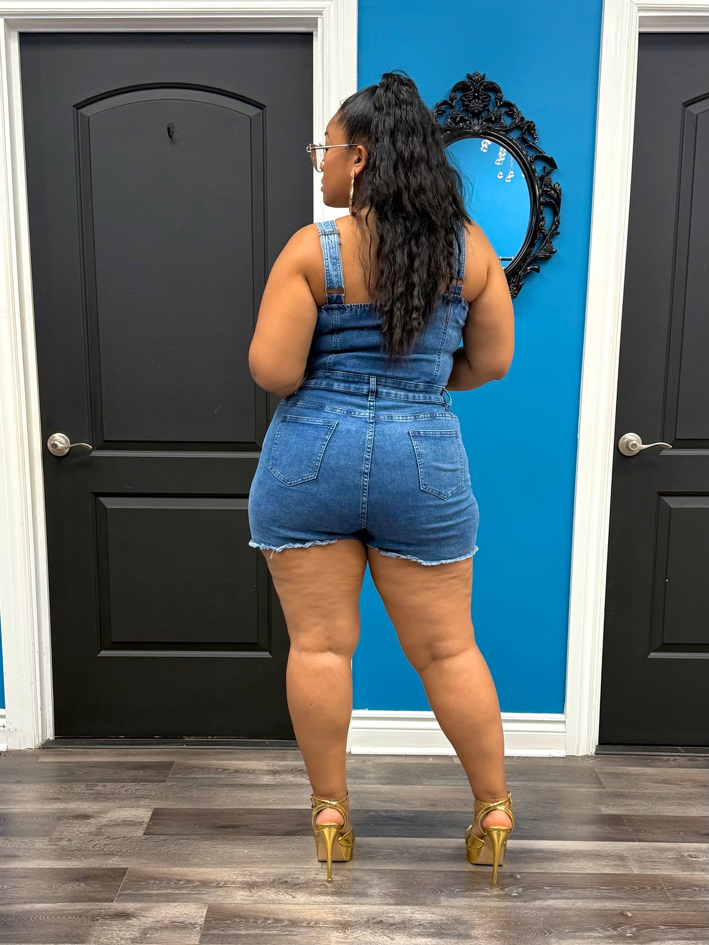 Koryn Denim Romper