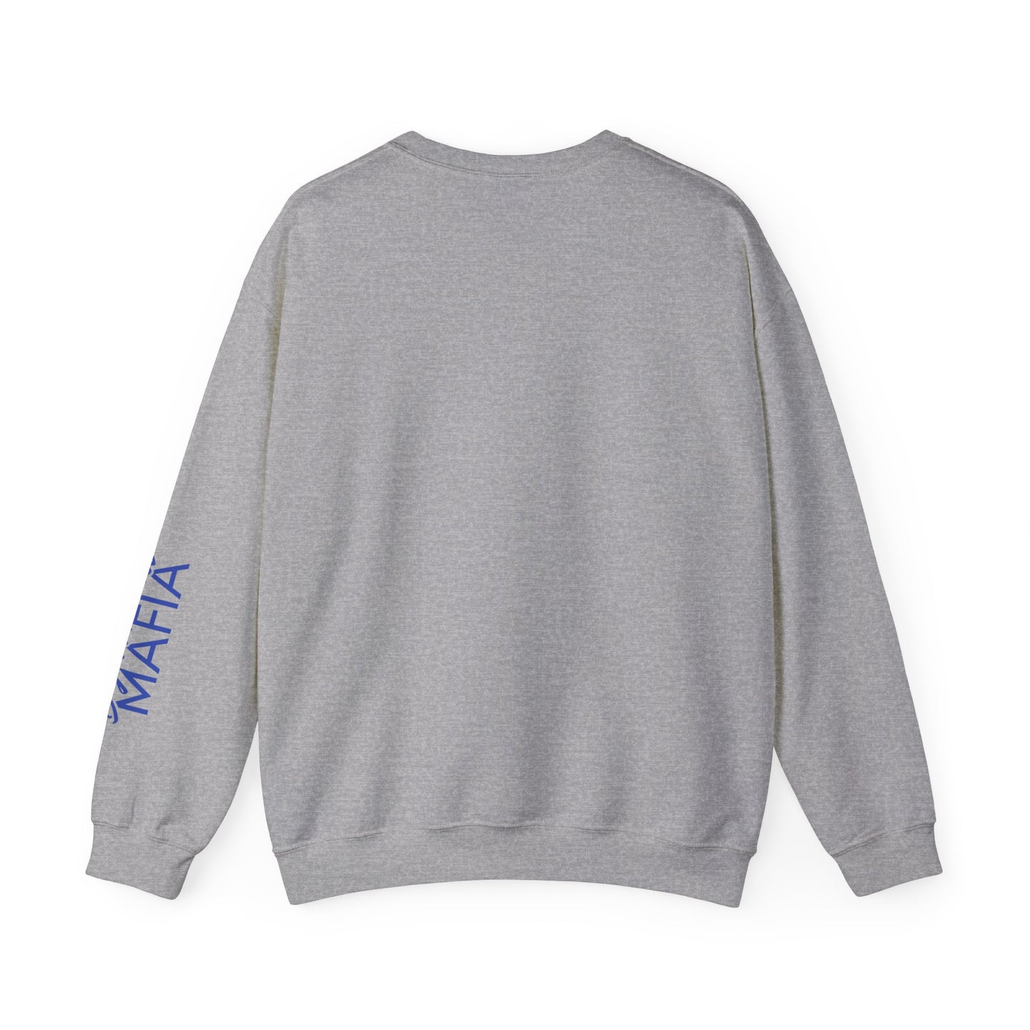 Grey/Royal BIG Girls Taste Better Crewneck