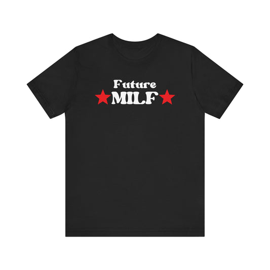 Black/White Future MILF Tee