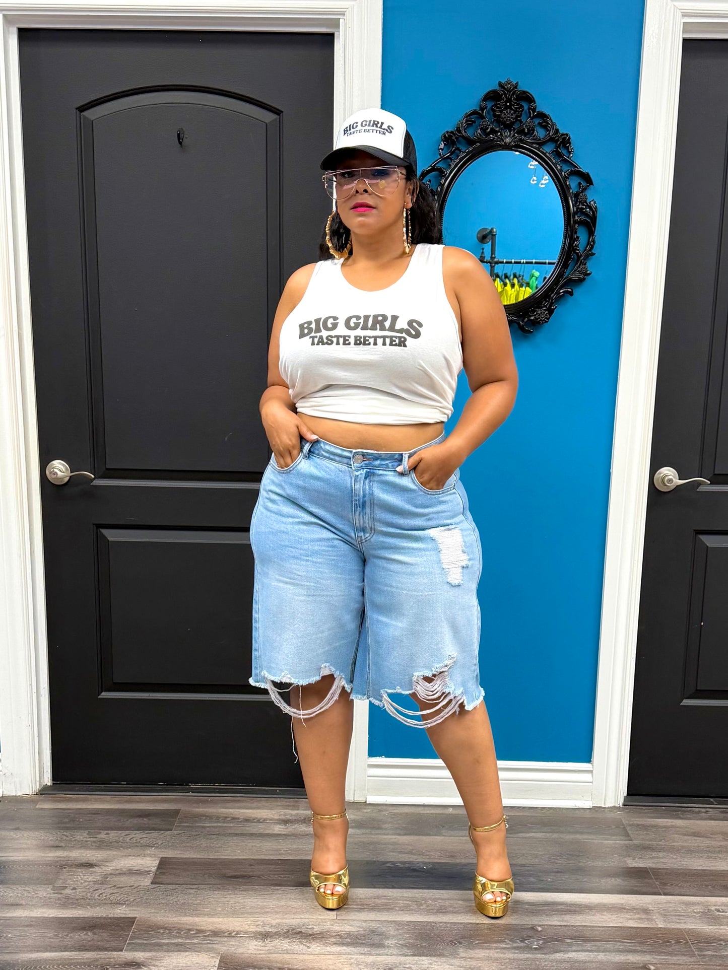 Black Big Girls Taste Better Tank