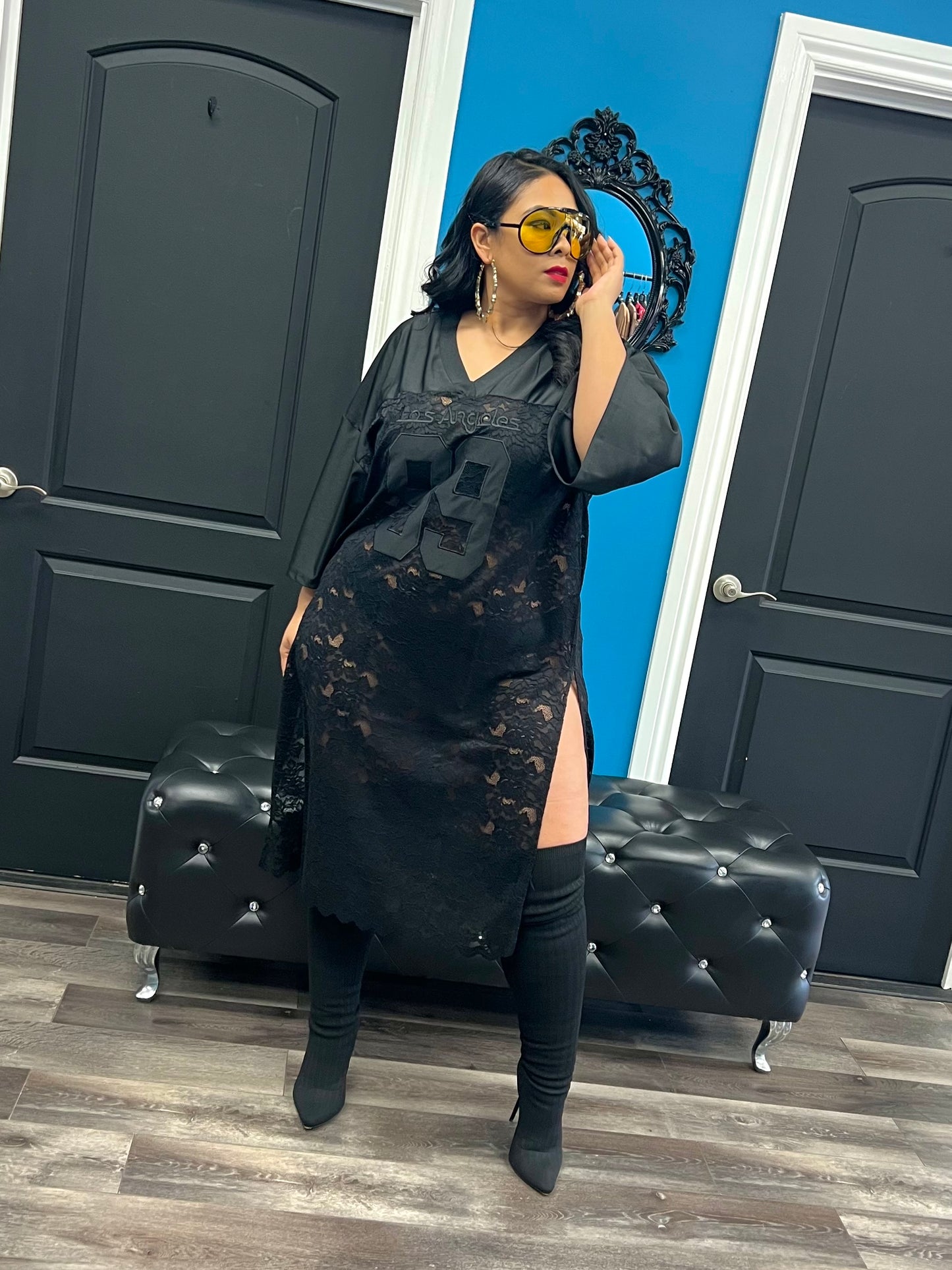 Goals Jersey Dress