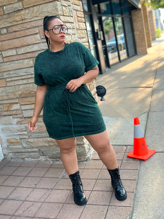 Green Rucci Dress