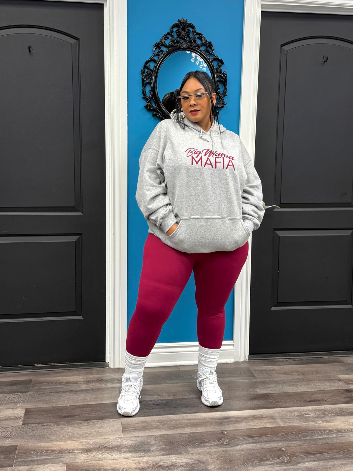 Grey BMM Hooded Sweatshirt