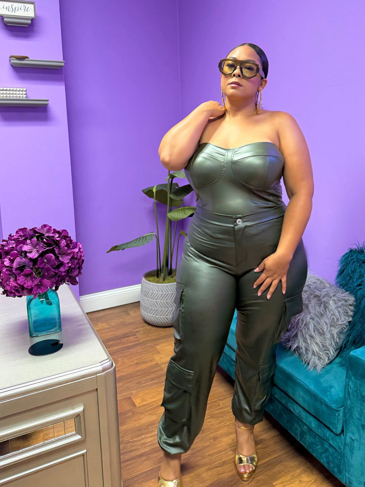 Olive Leslie Pant Set
