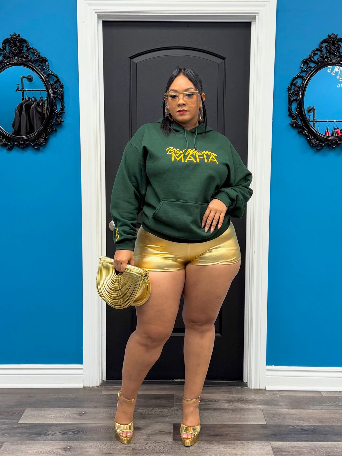 Green BMM Hooded Sweatshirt