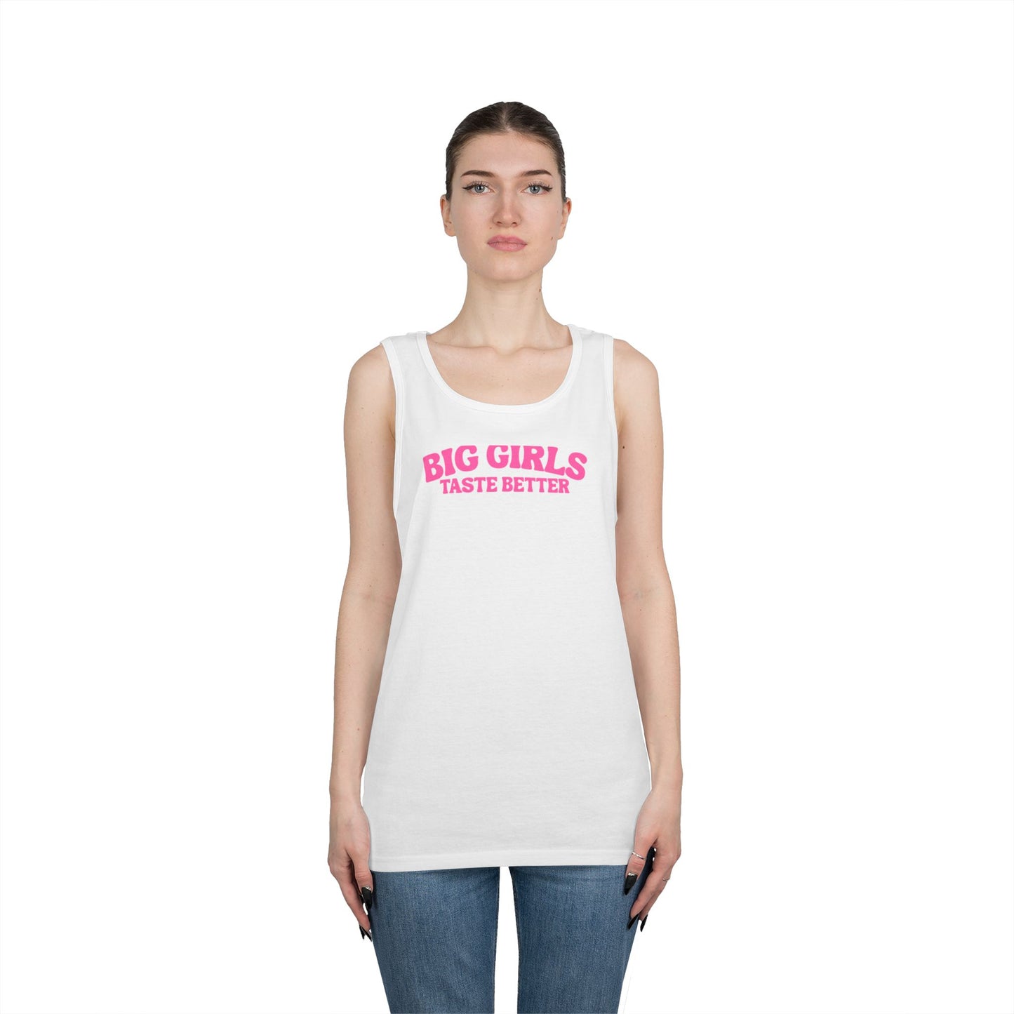 Pink Big Girls Taste Better Tank