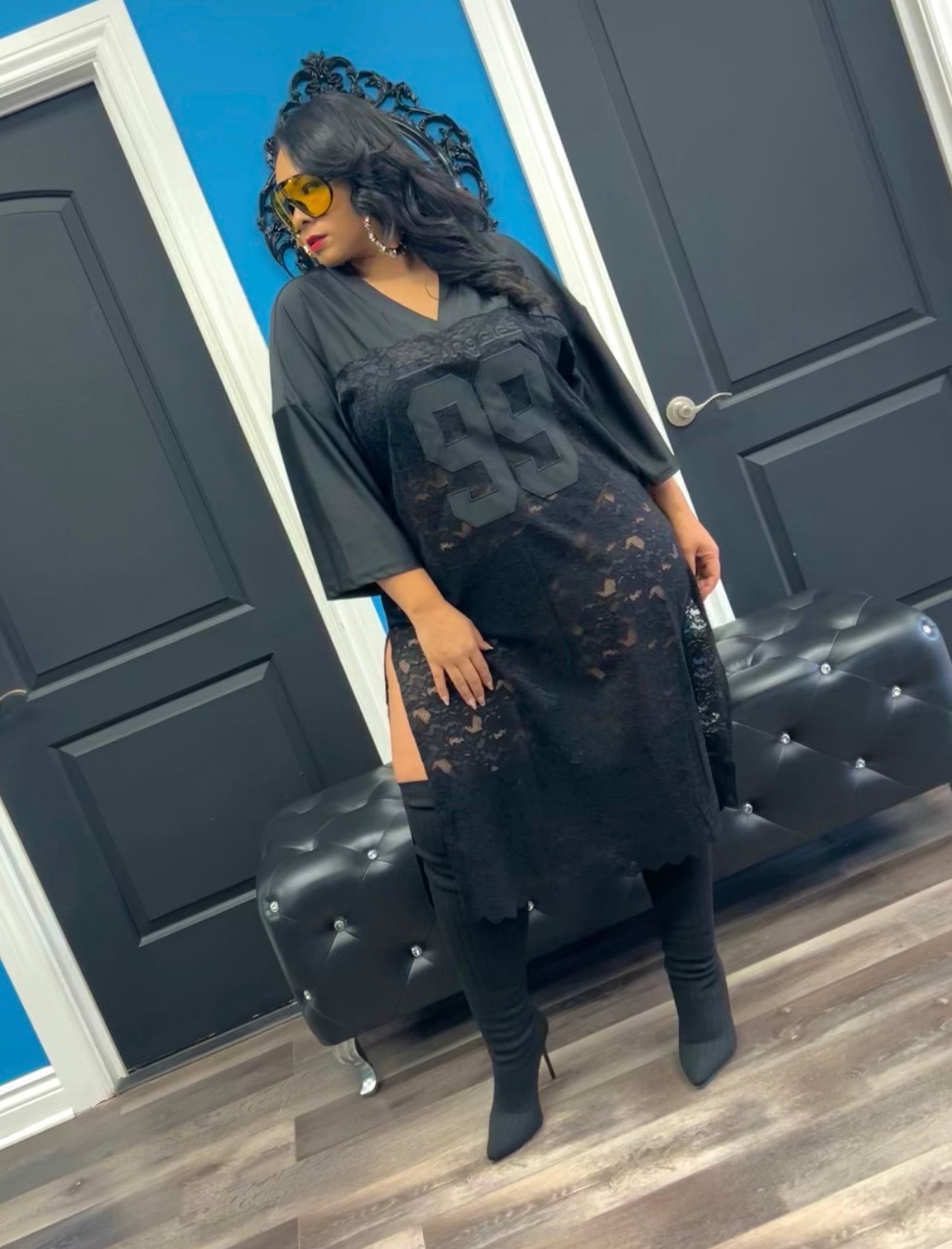 Goals Jersey Dress