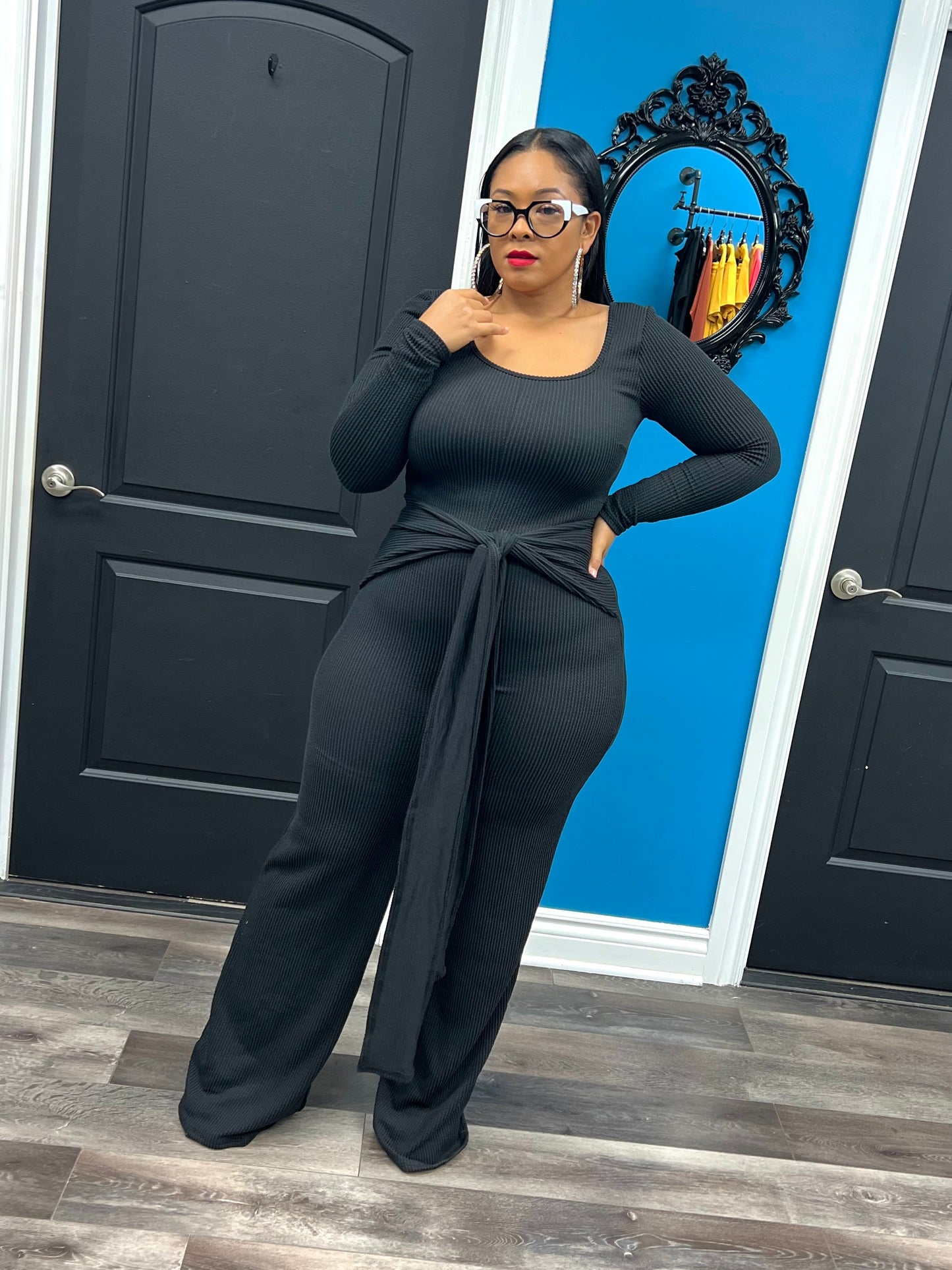 Black Malina Jumpsuit