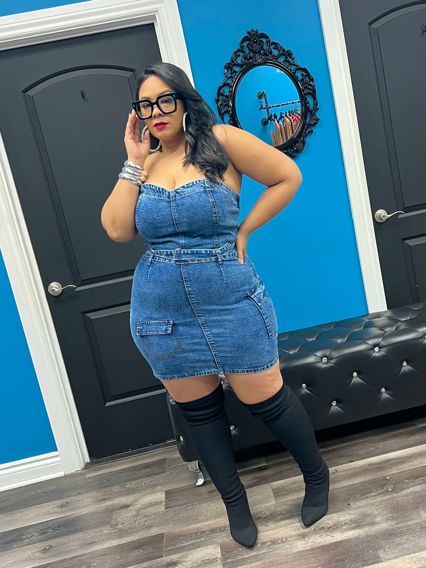 Denim Cassidy Dress