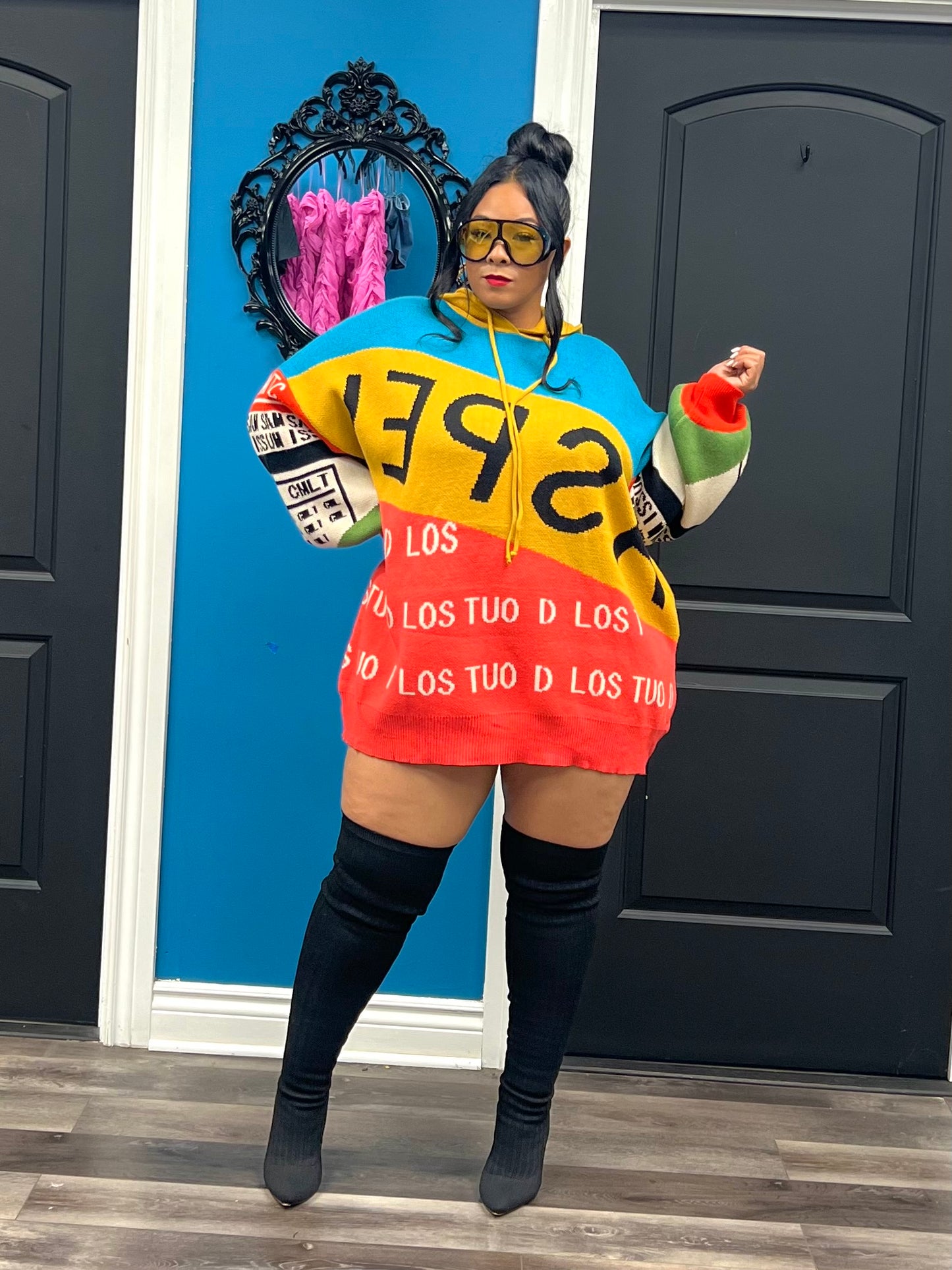 Gocha Hoodie Dress