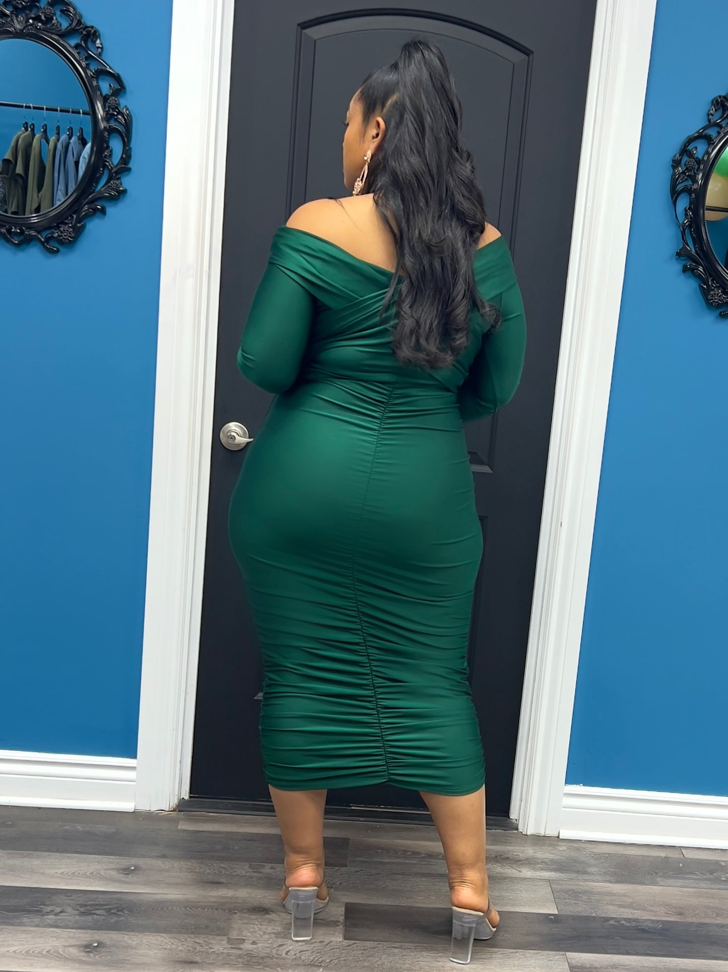 Green Pia Dress