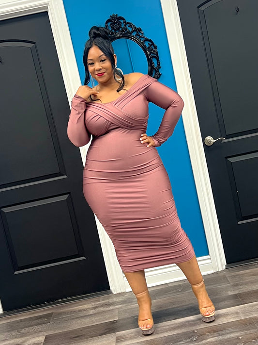 Rose Gold Symone Dress