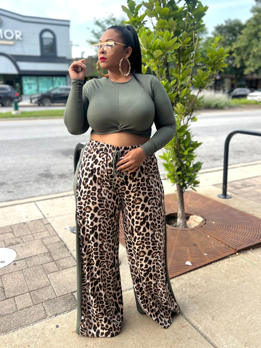 Olive Talitha Pant Set