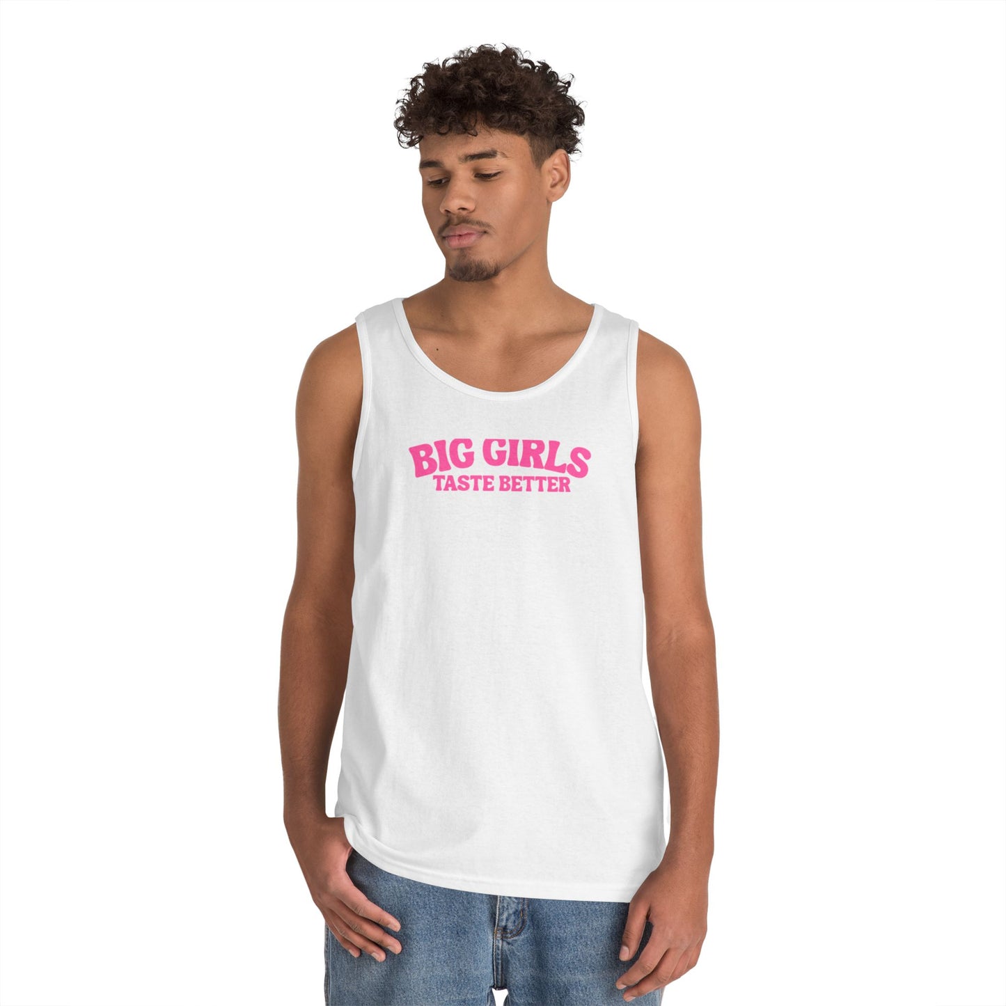 Pink Big Girls Taste Better Tank
