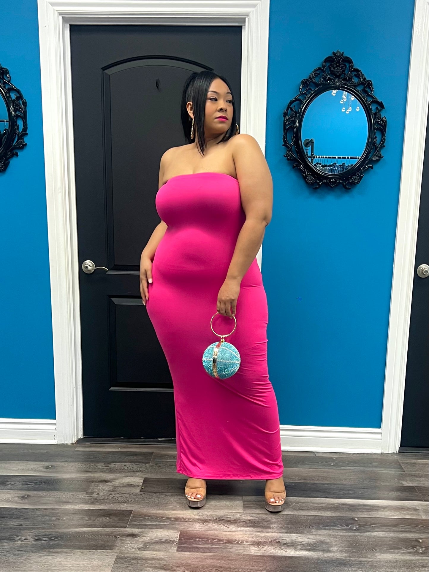 Pink Kerri Maxi Dress