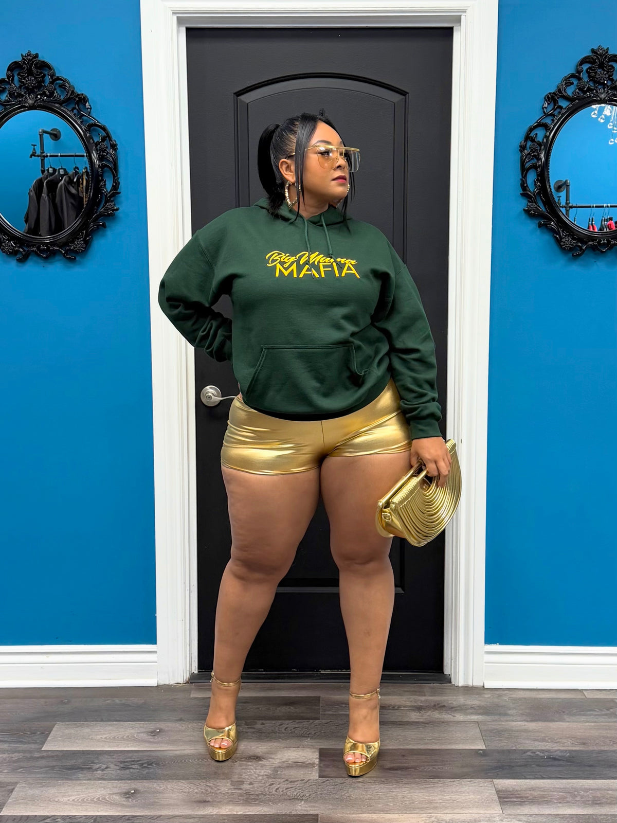 Gold Hottie Shorts