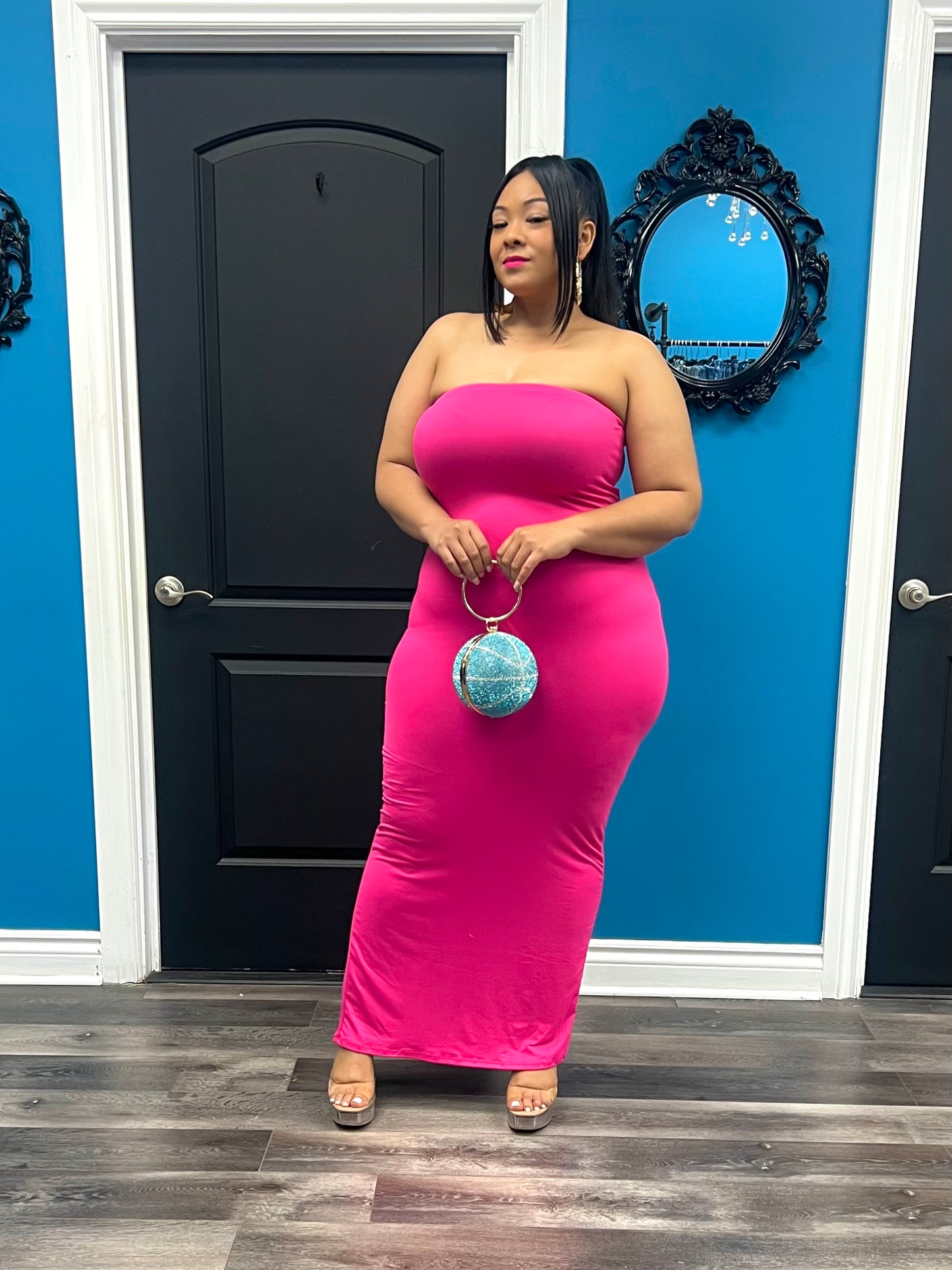 Pink Kerri Maxi Dress