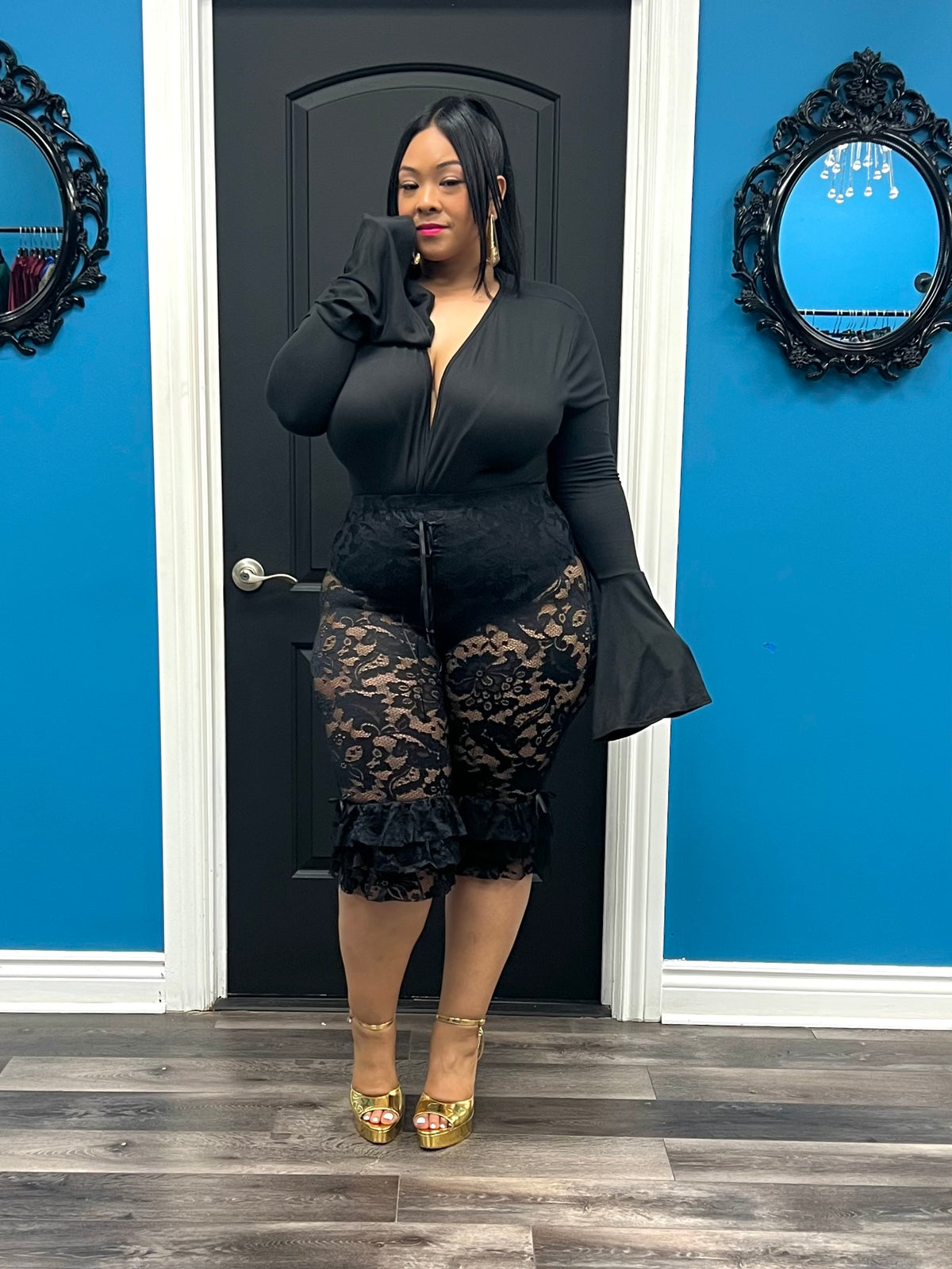 Black Robyn Pant