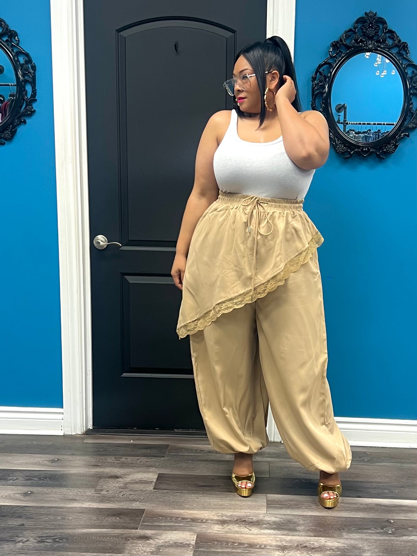 Tan Parker Pant