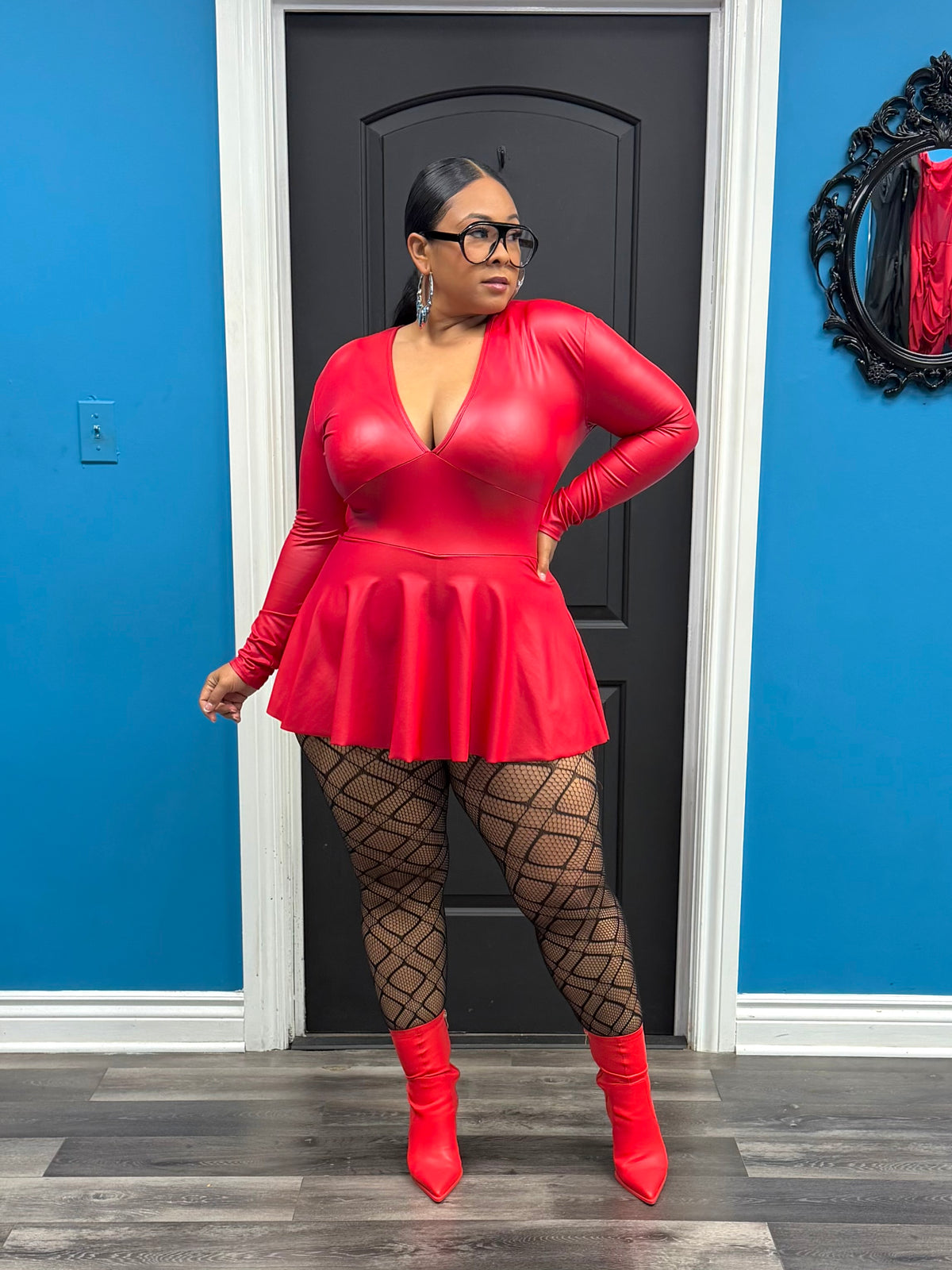 Red LaShai Dress