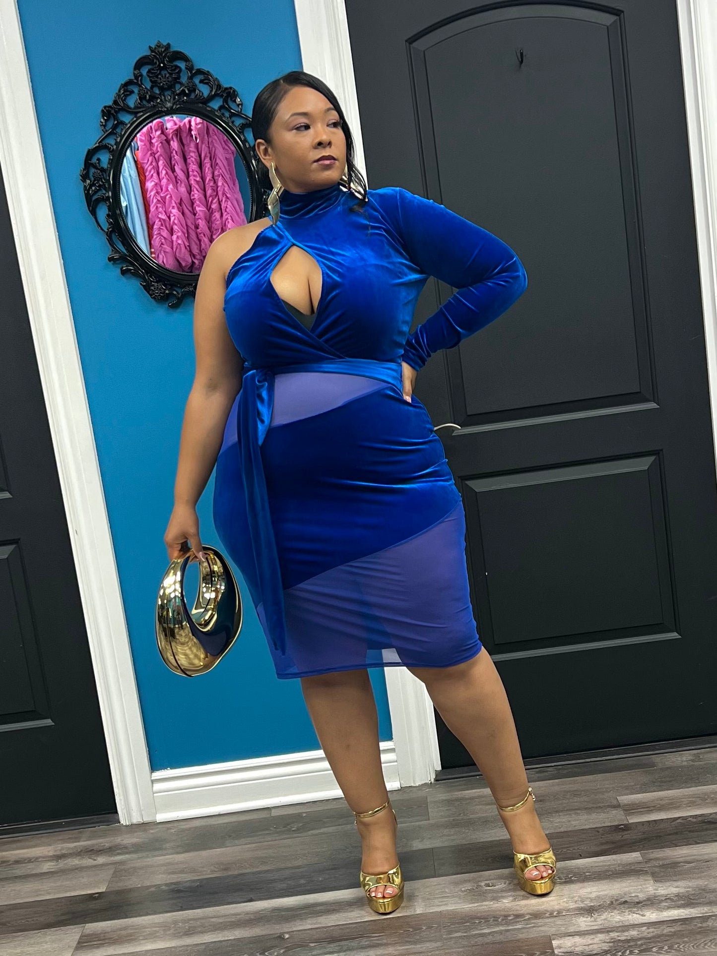 Blue Mora Dress