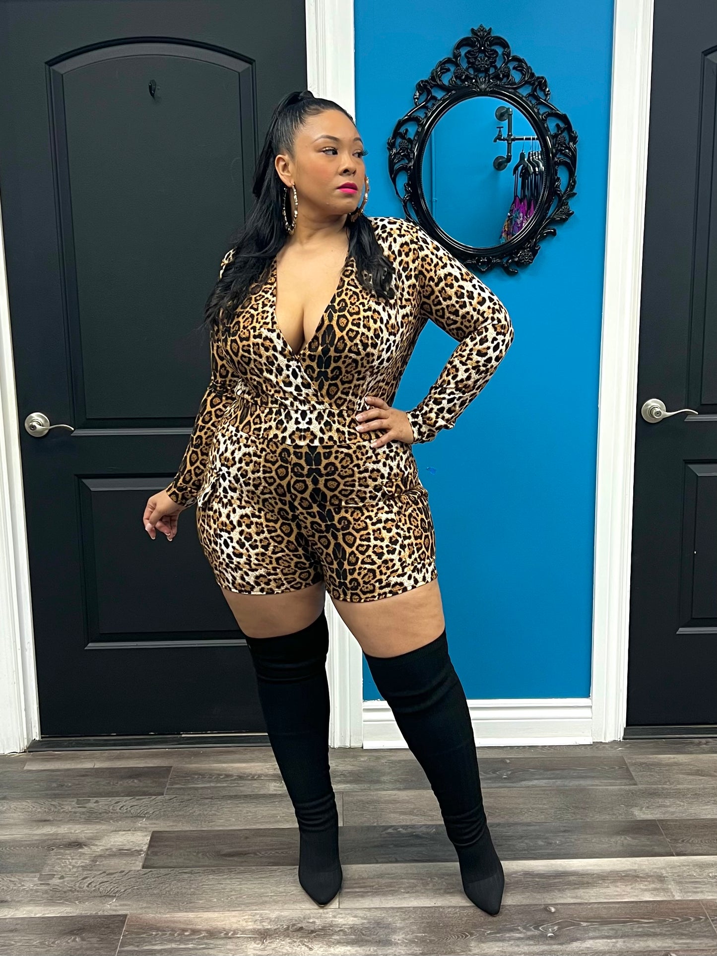 Jungle Bae Romper