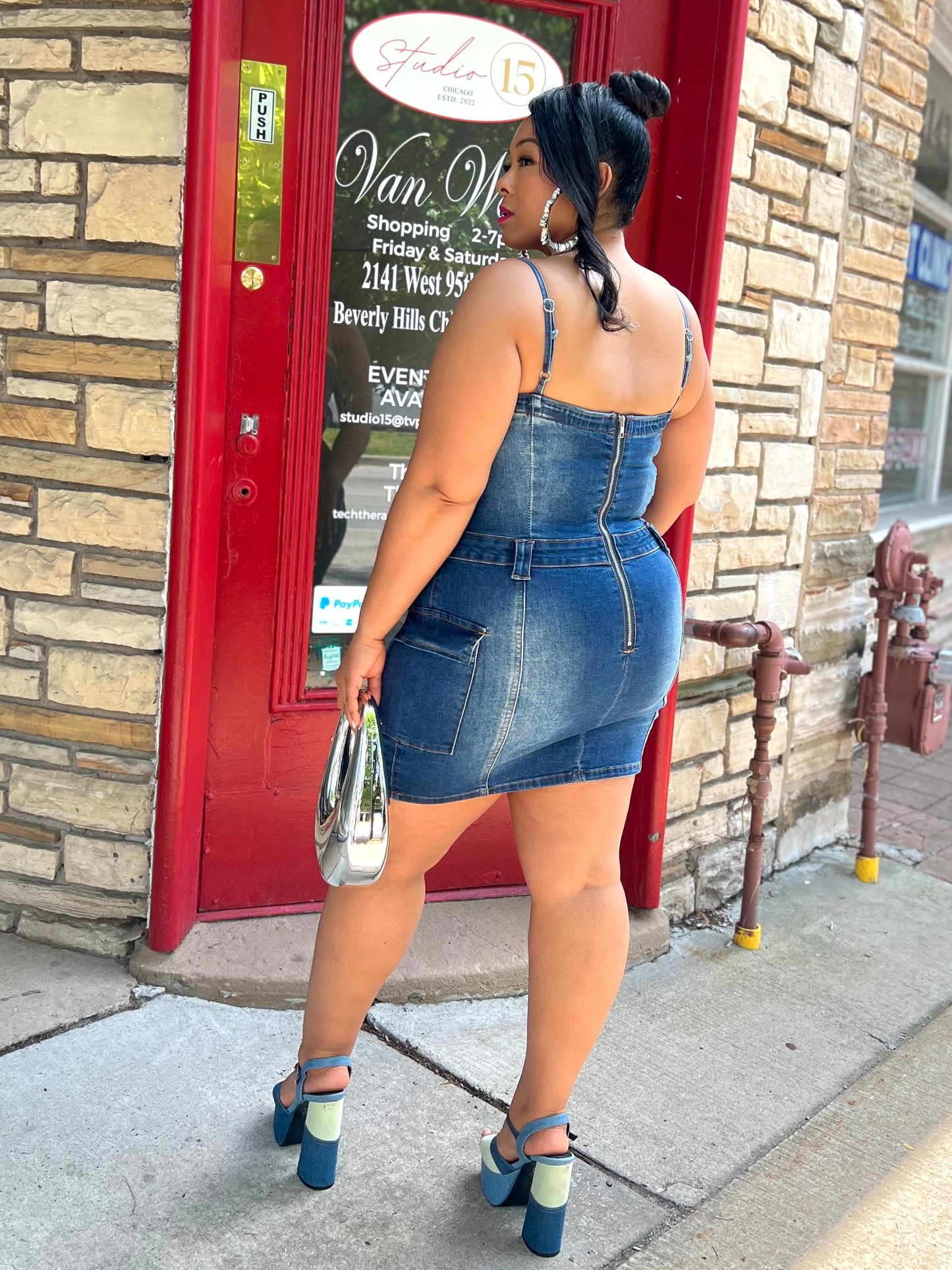 Denim Kolbi Dress