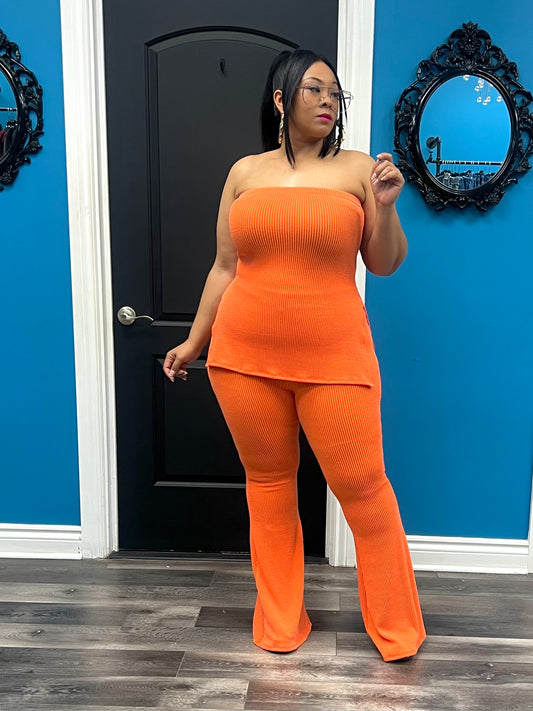 Orange Kori Pant Set