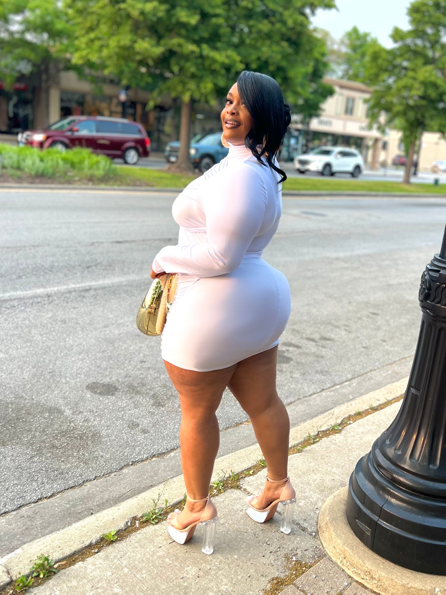 White Bambi Dress