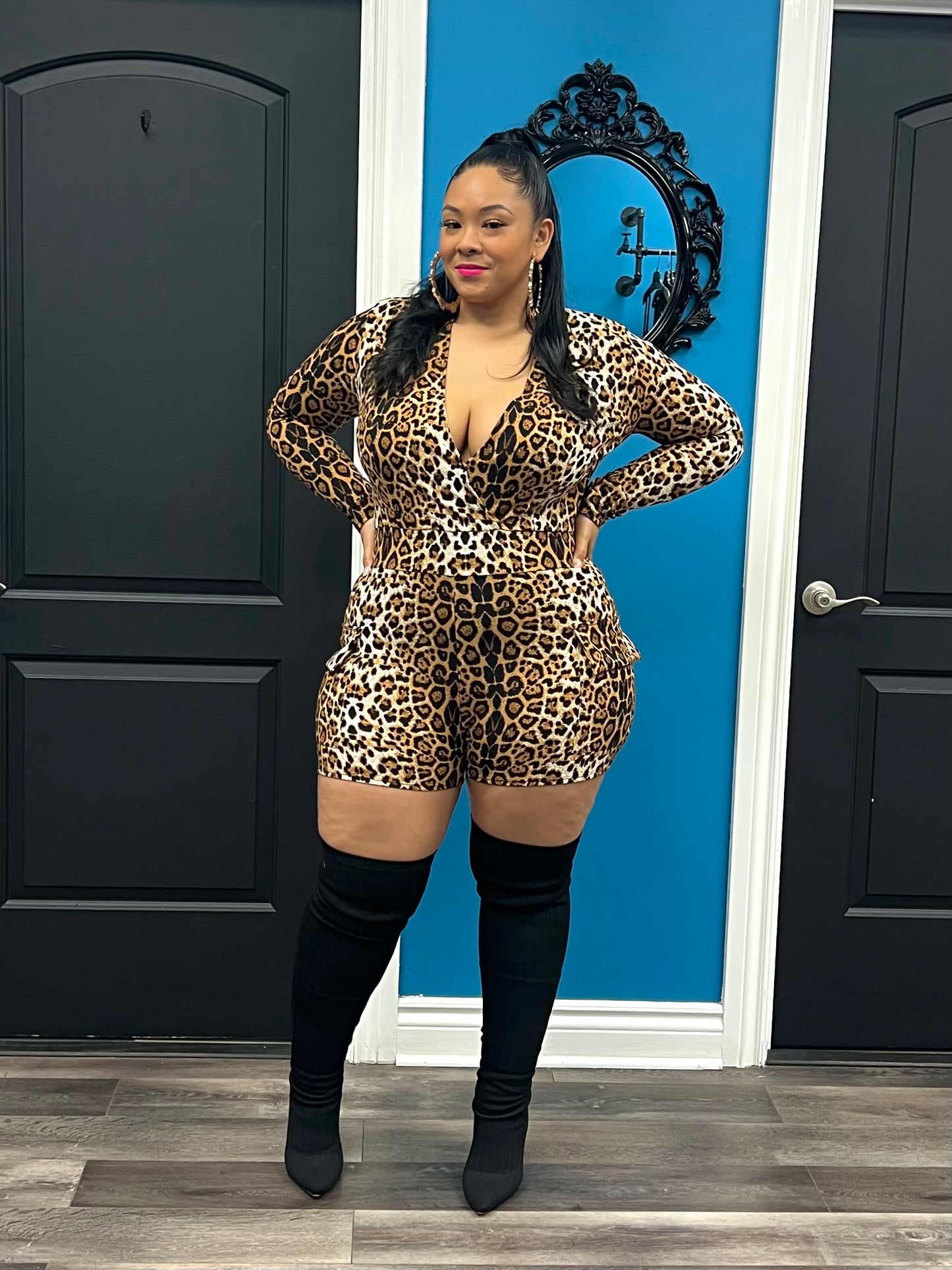 Jungle Bae Romper
