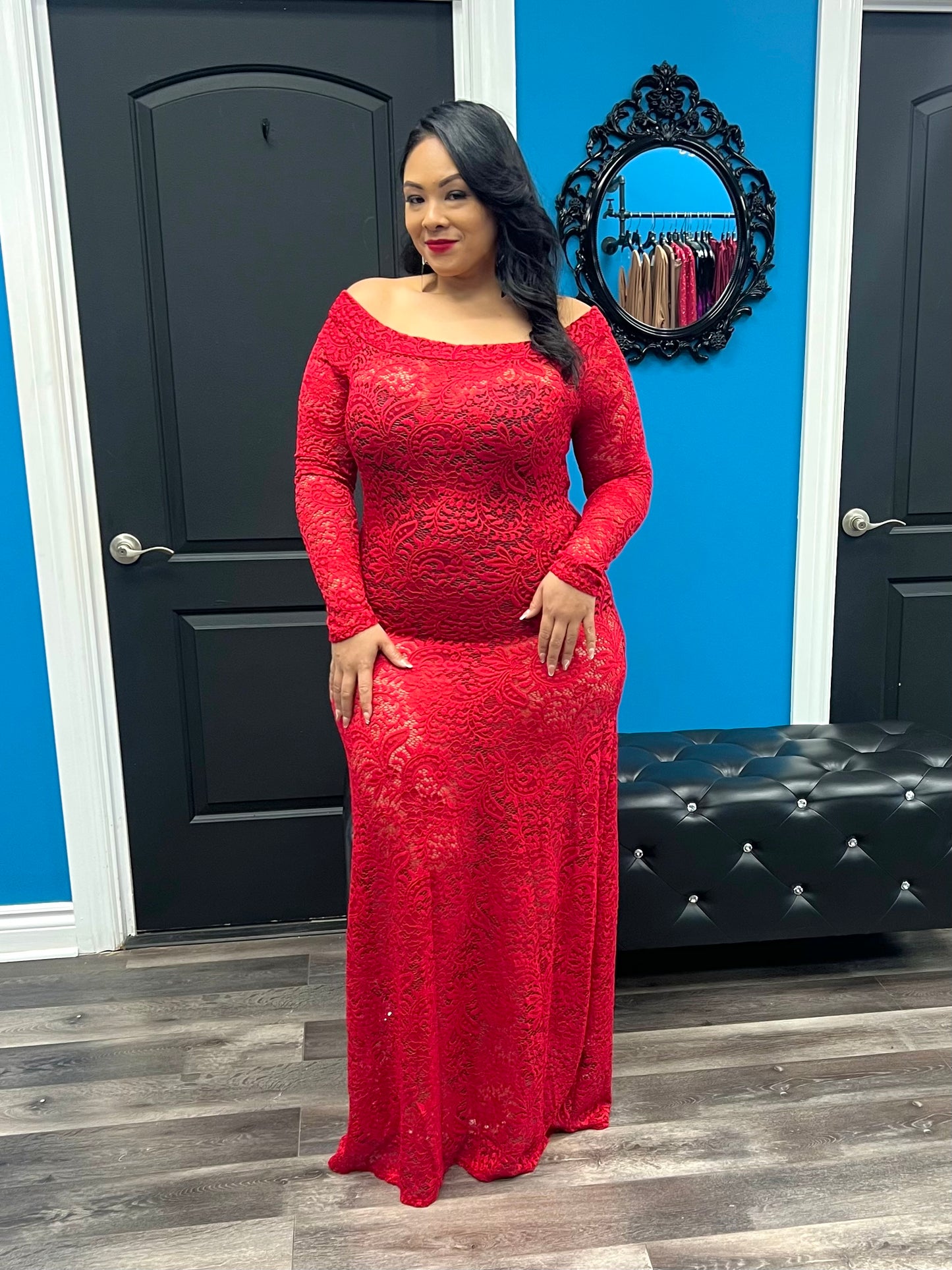 Red Anya Dress