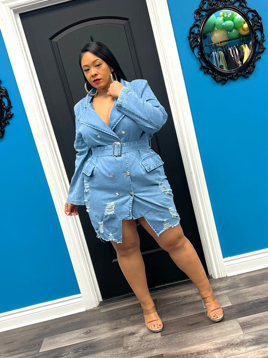 Blue Denim Chrissy Dress