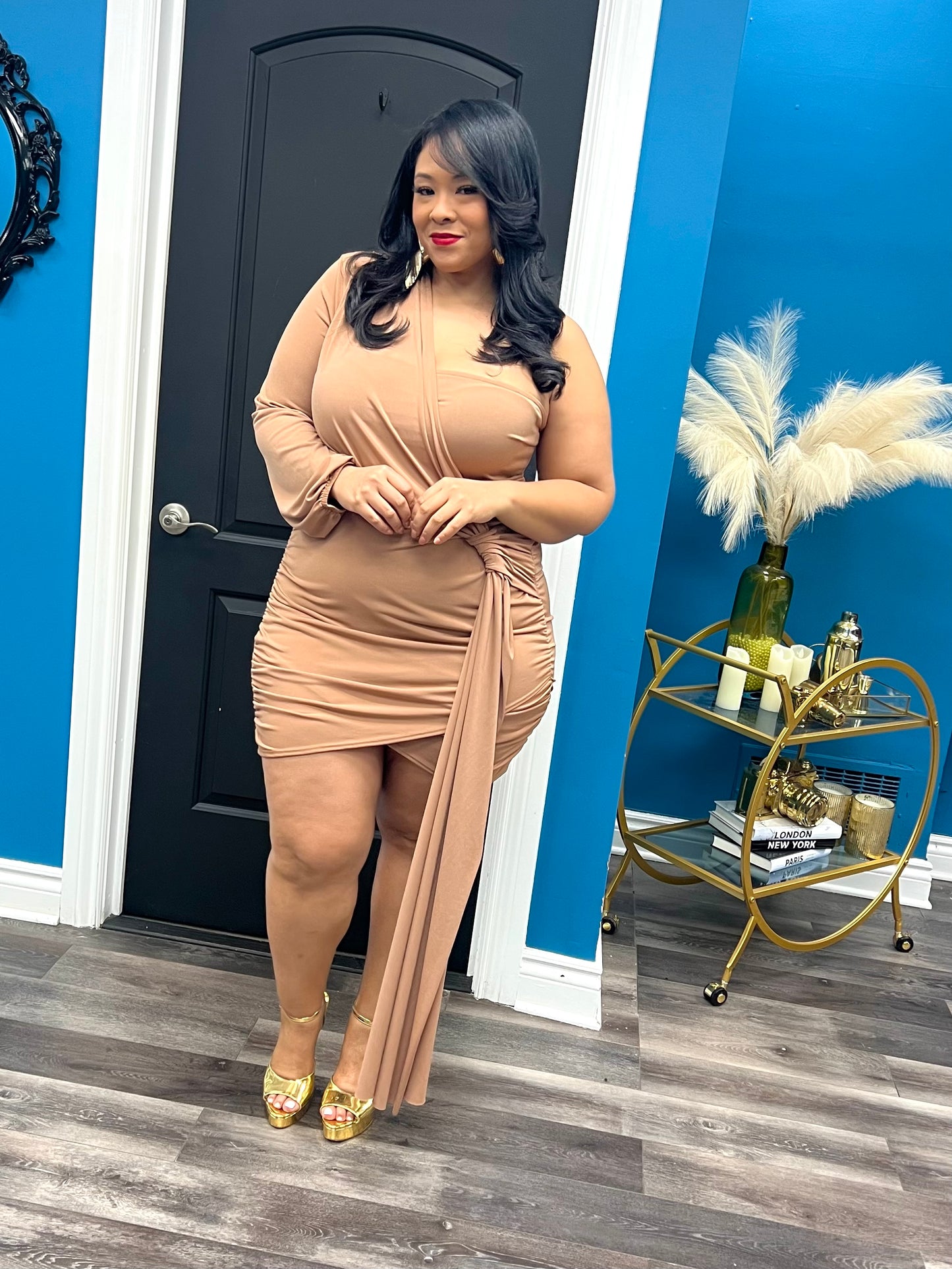 Mocha Dominika Dress