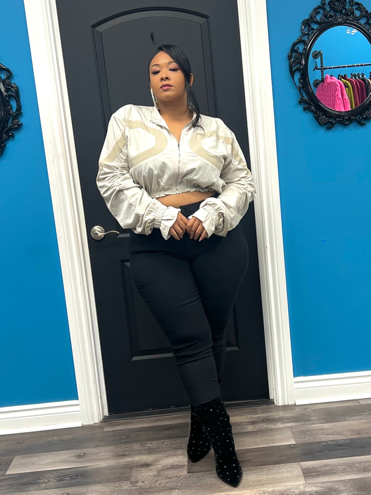 Fallen Windbreaker Jacket