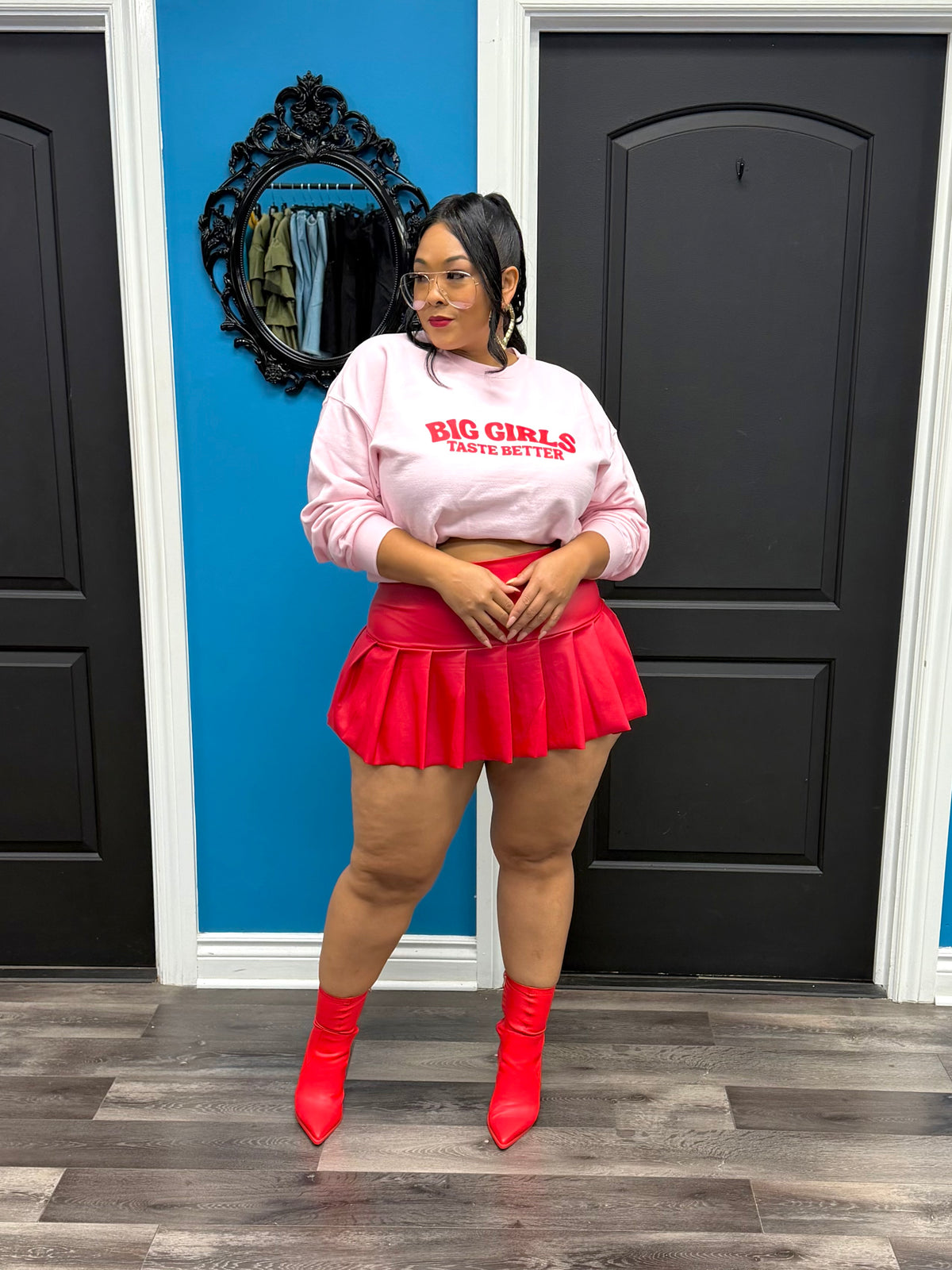 Pink BGTB Crewneck Sweatshirt