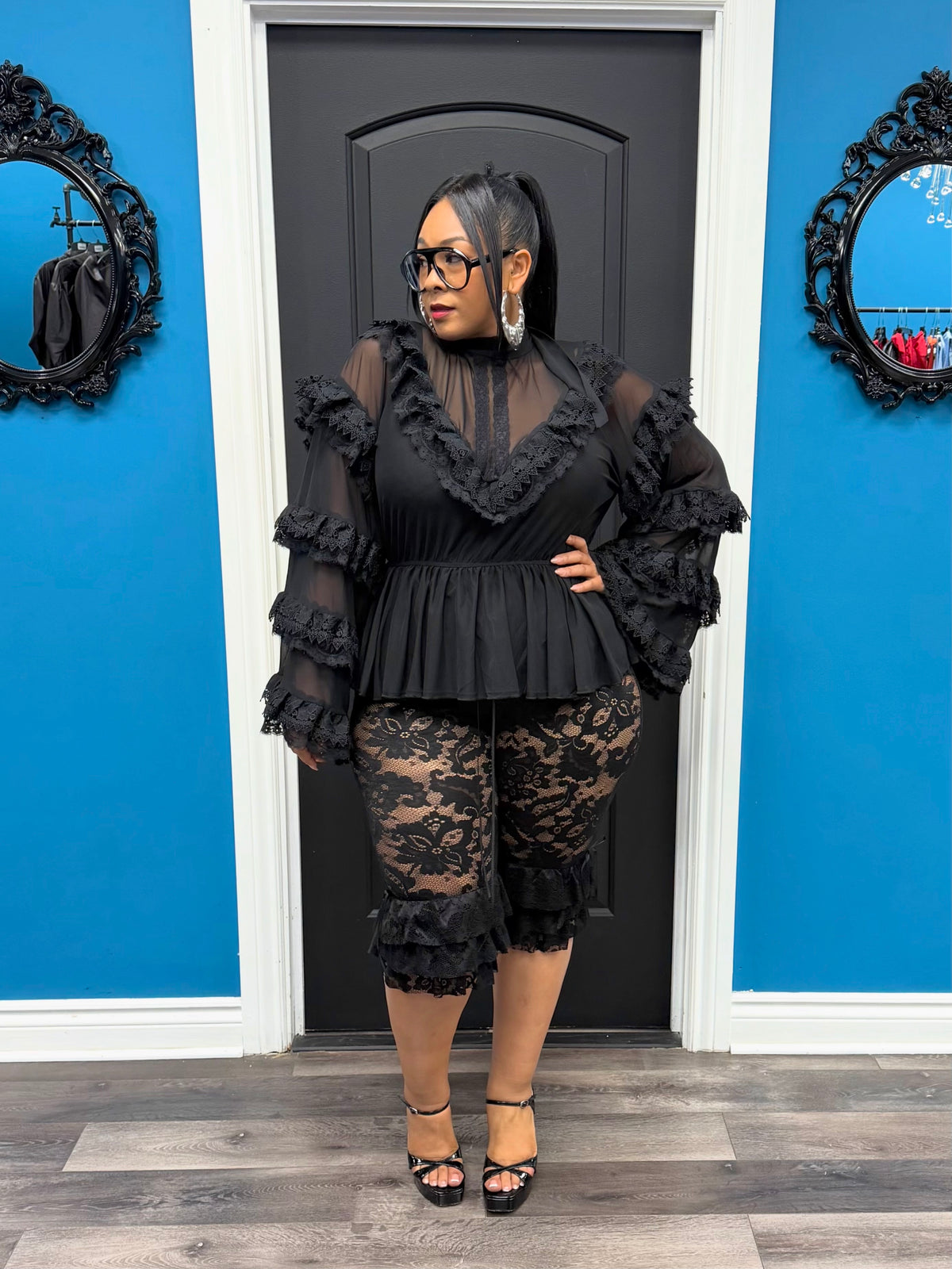 Black Staci Top