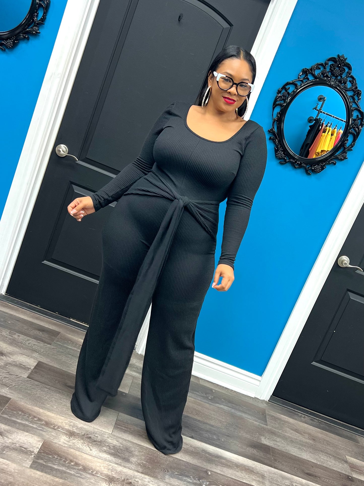 Black Malina Jumpsuit