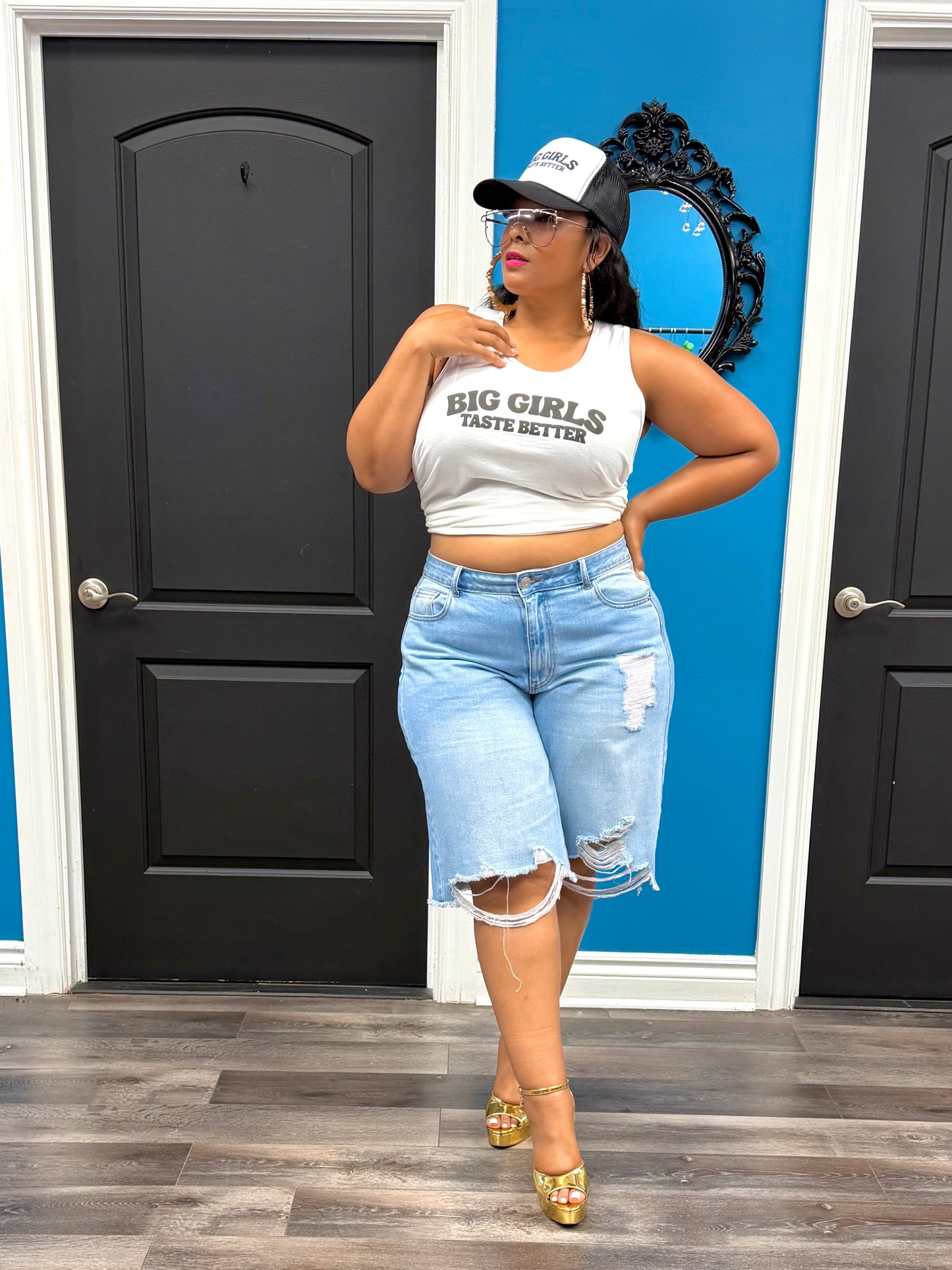 Black Big Girls Taste Better Tank