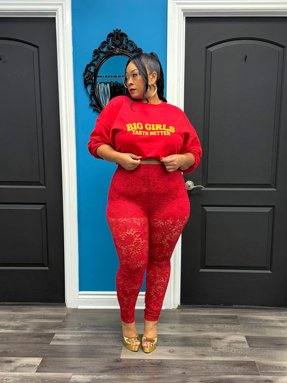 Red BGTB Crewneck Sweatshirt