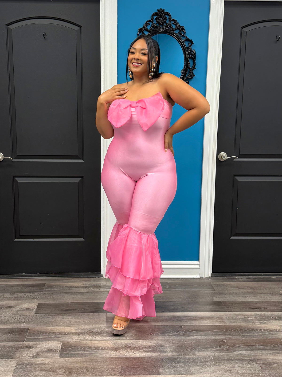 Pink Nicolette Jumpsuit