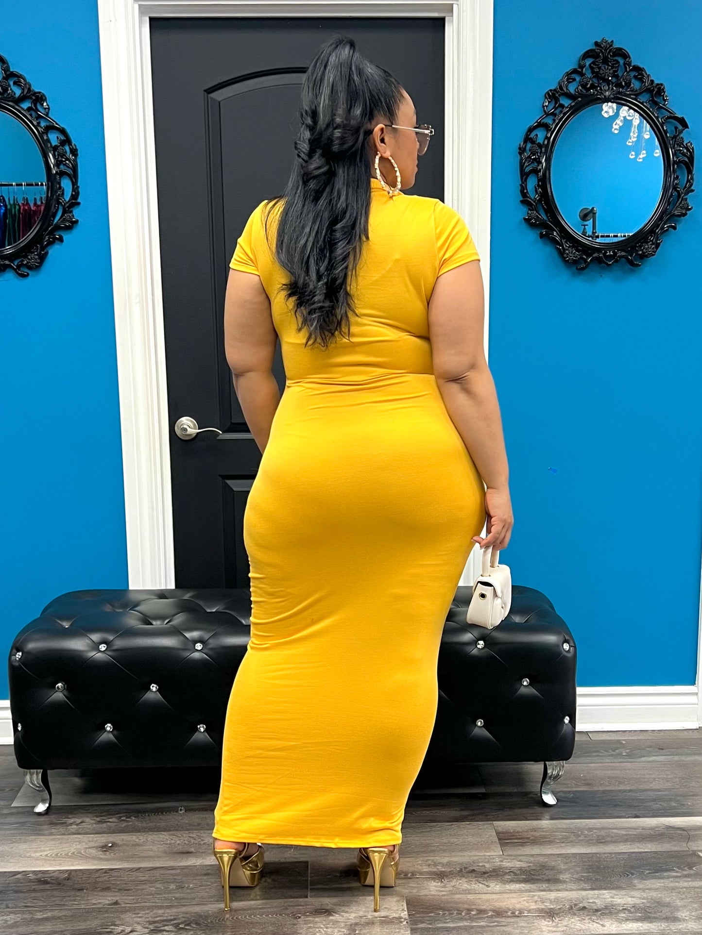 Mustard Sophie Dress