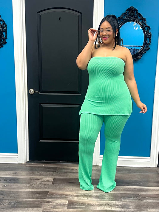 Green Kori Pant Set