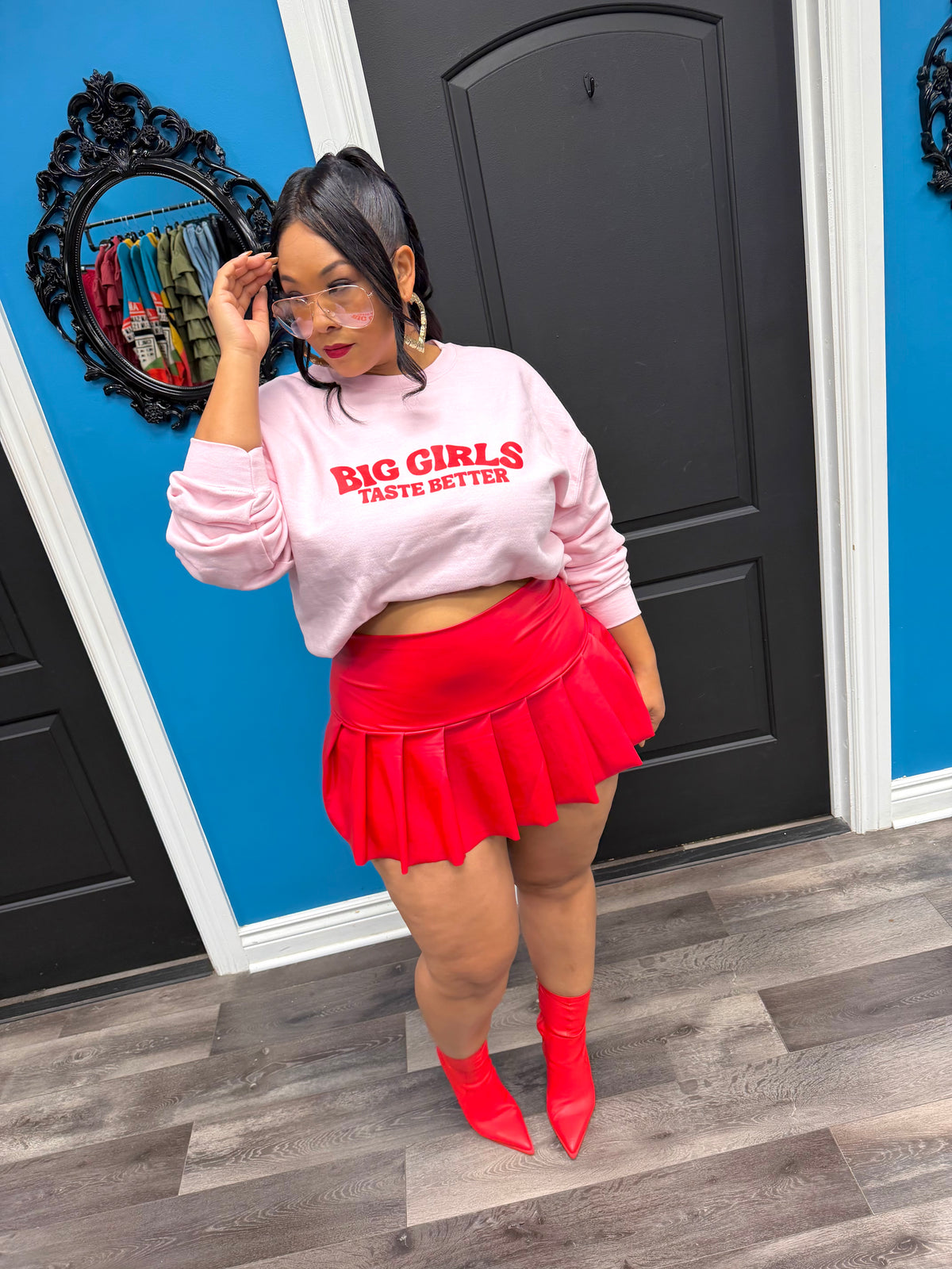 Pink BGTB Crewneck Sweatshirt