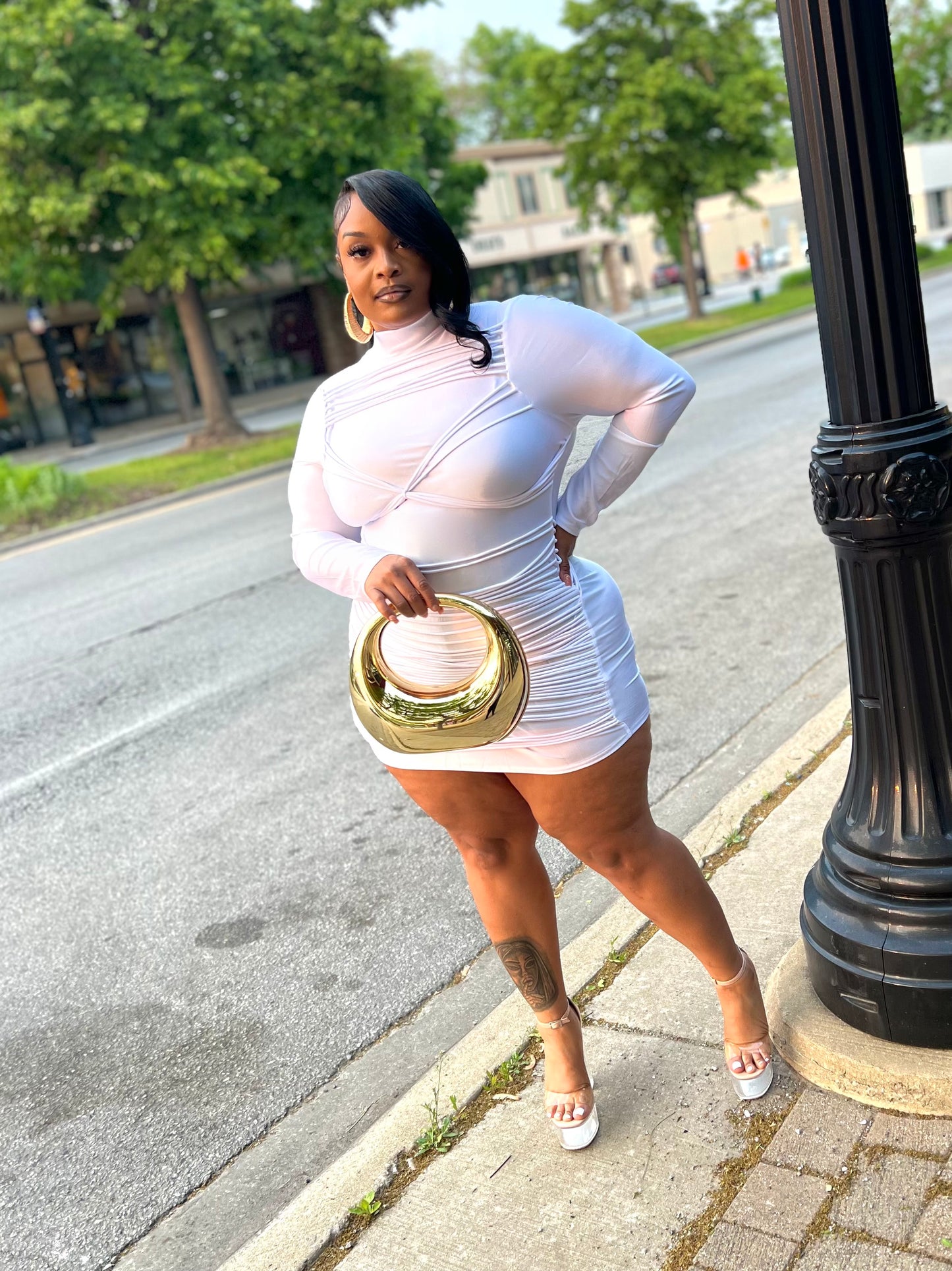 White Bambi Dress