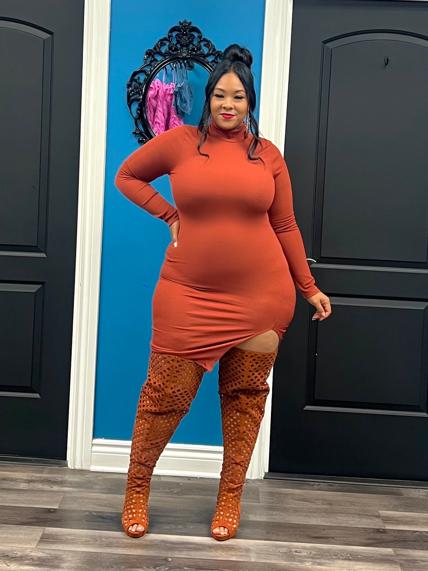 Rust Steph Dress